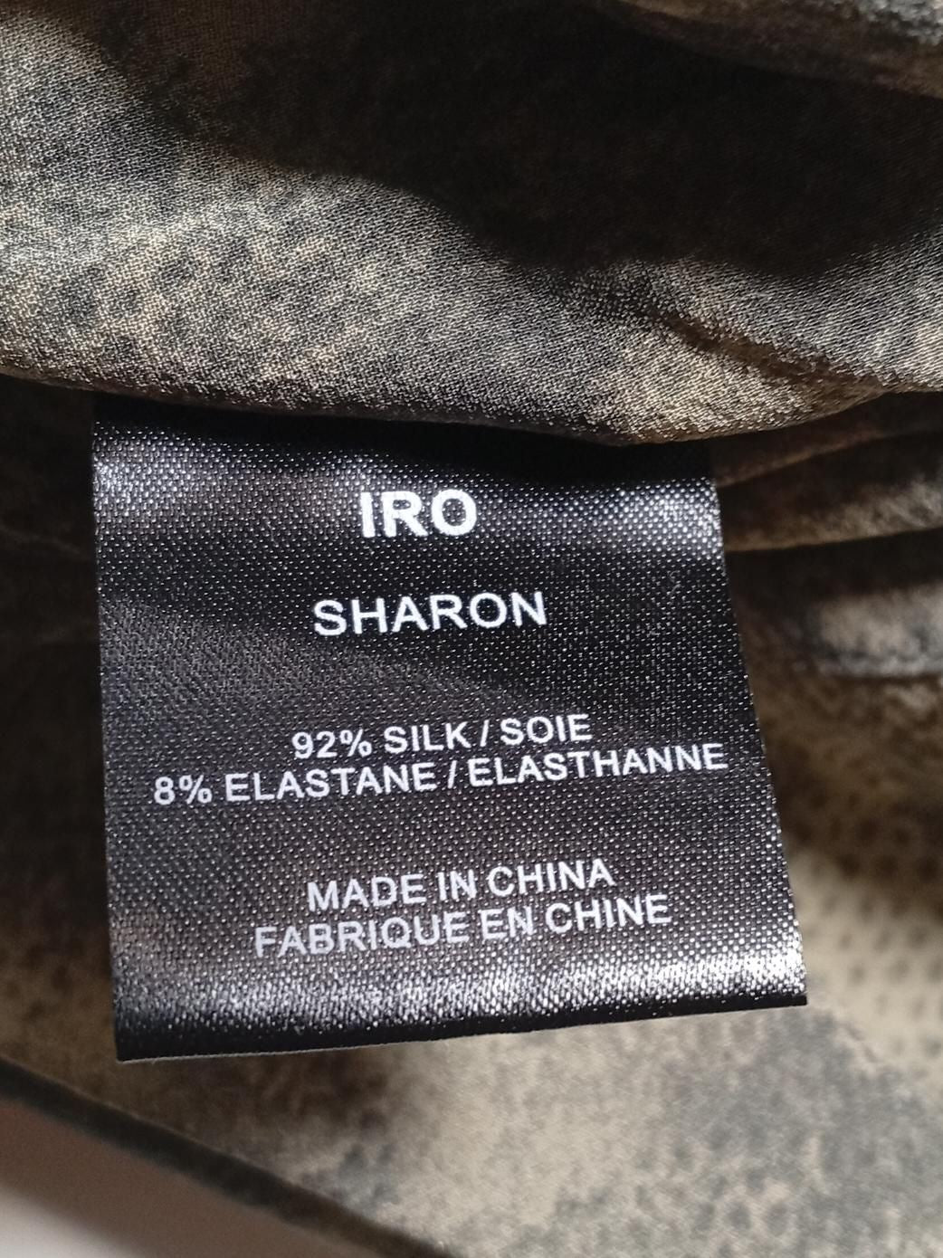 IRO Wrap Mini Dress UK12 in Green - Image 6