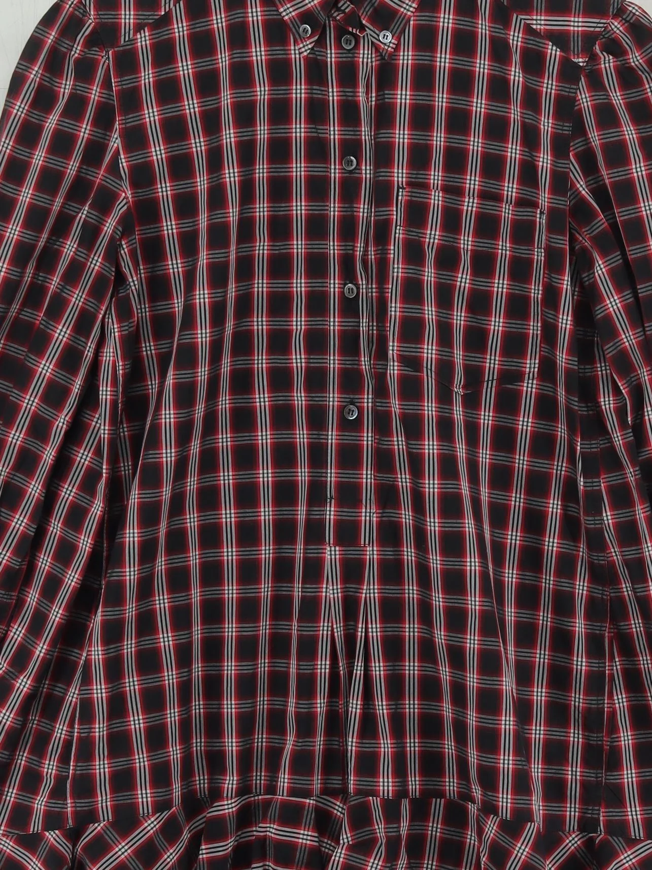 isabel ETOILE marant Shirt Mini Dress M in Red - Image 3