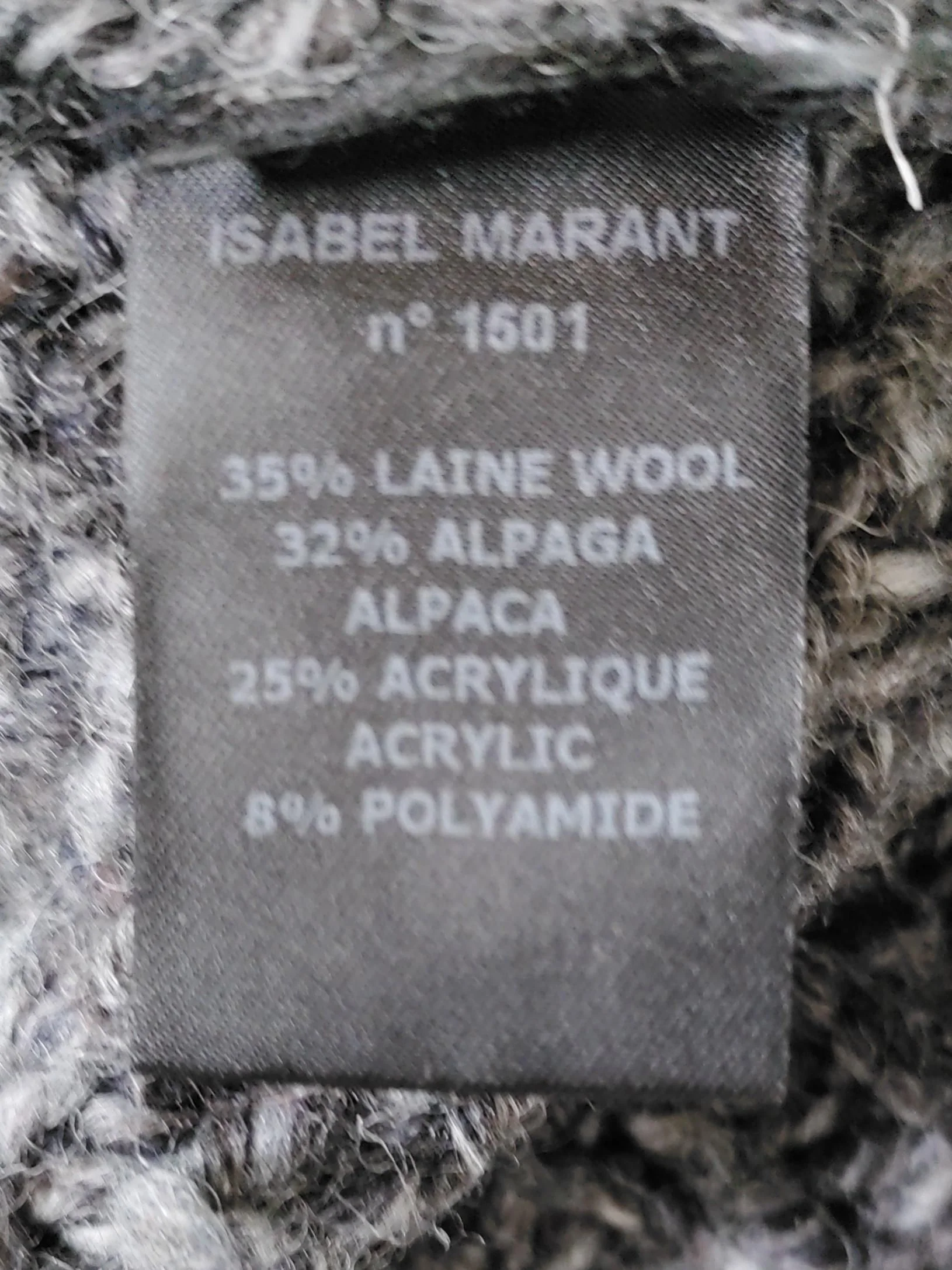 Isabel Marant Étoile Men's Cardigan S Grey Wool - Image 6