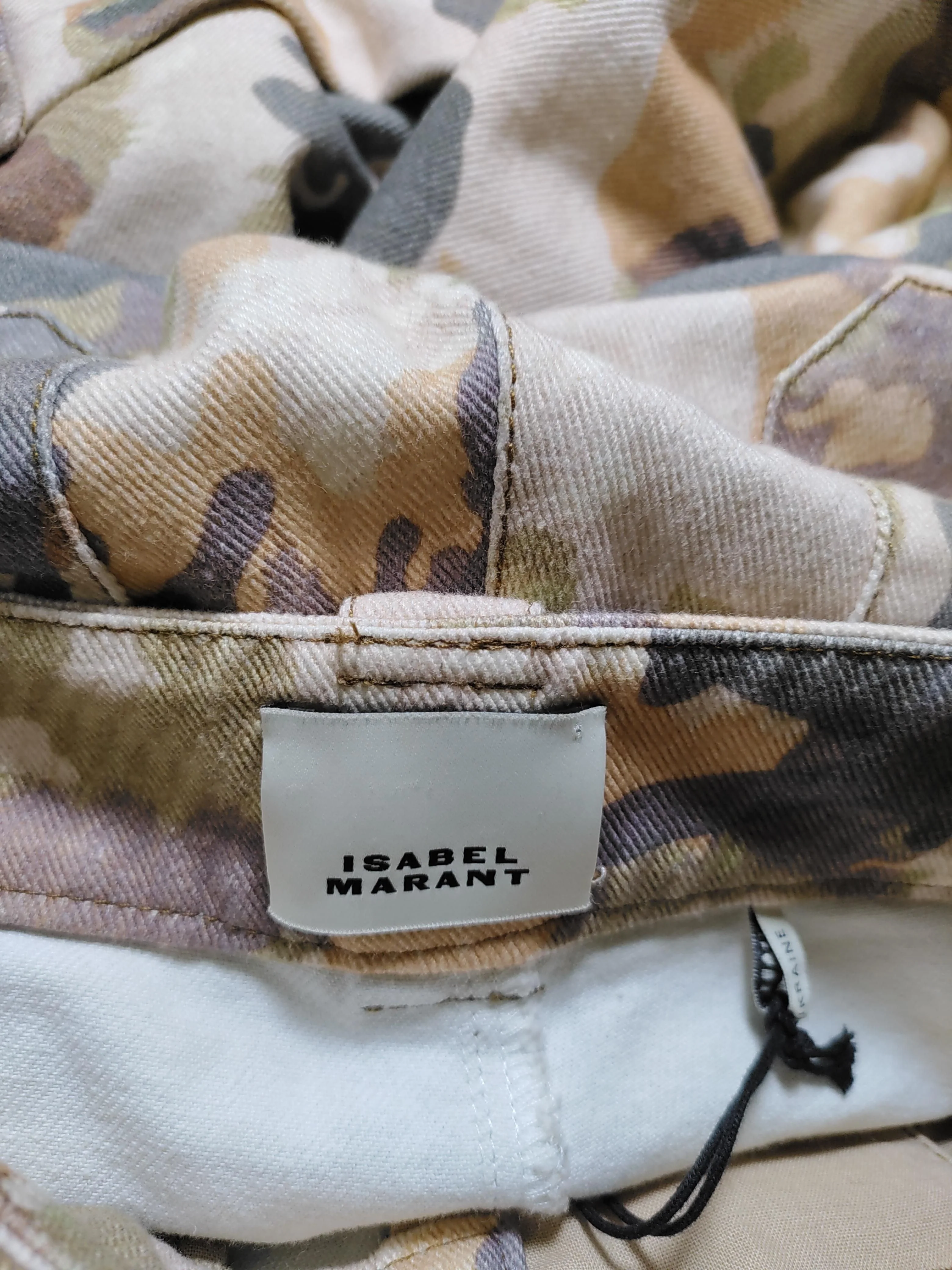 Isabel Marant Men's Trousers M Multi Animal Print 100% Cotton Straight Cargo - Image 5