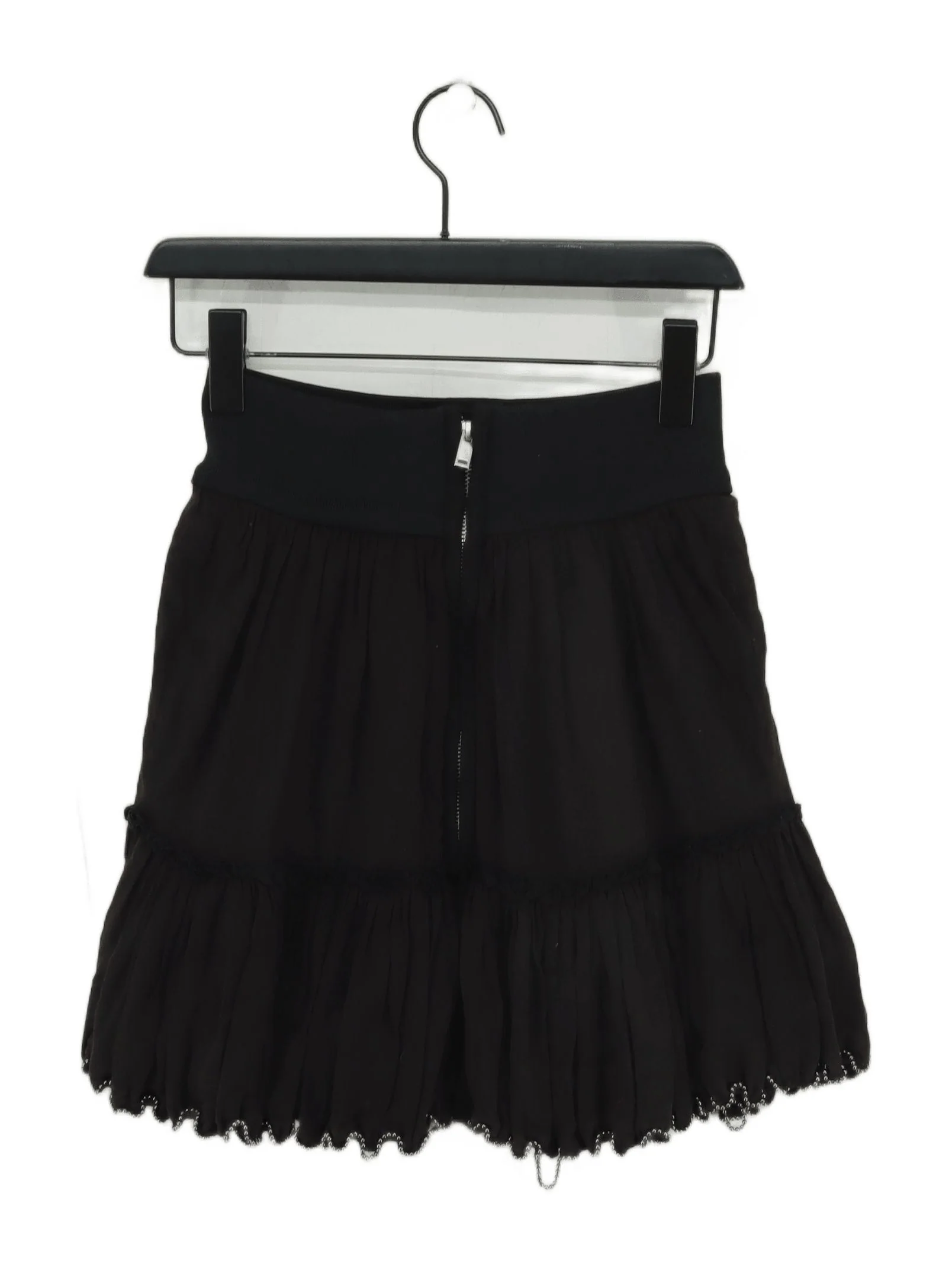 Isabel Marant Women's Mini Skirt UK 10 Black Cotton