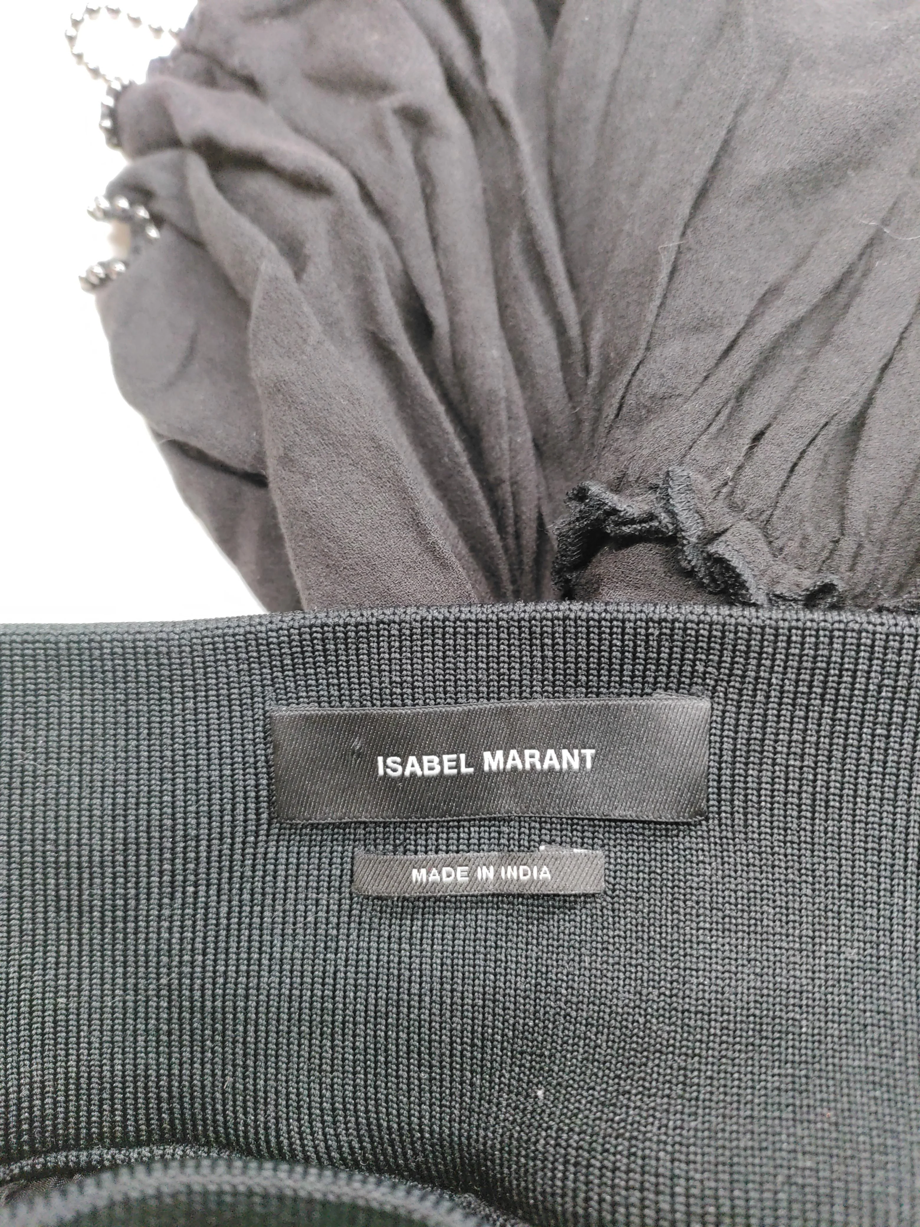 Isabel Marant Women's Mini Skirt UK 10 Black Cotton - Image 5
