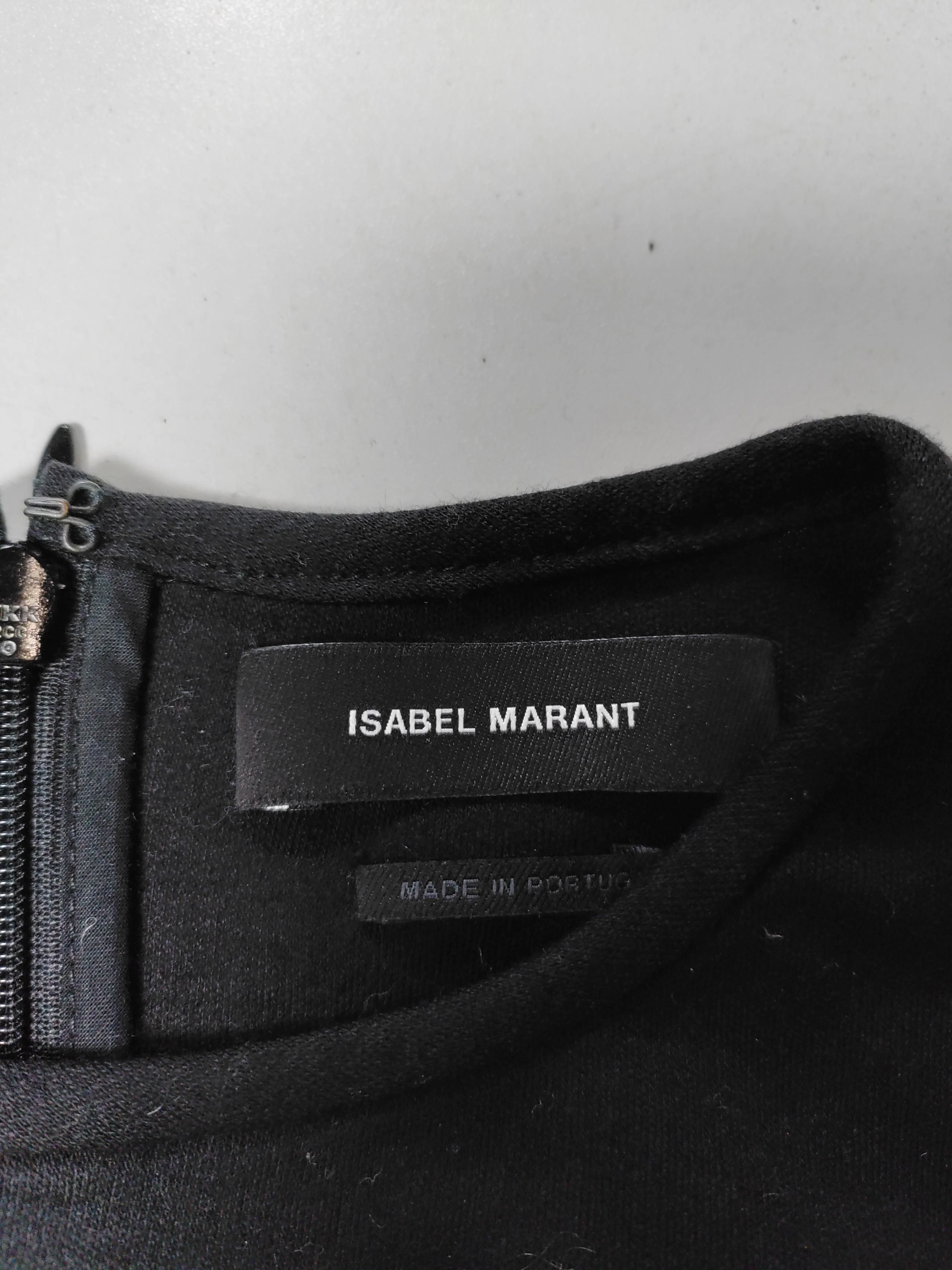 Isabel Marant Women's Top UK 8 Black Wool with Cotton Basic - Image 5