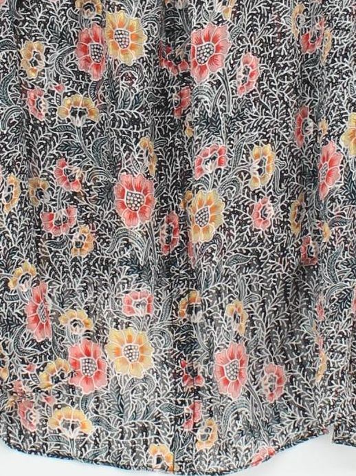 Isabel Marant Women's Top XS Multi Floral 100% Silk Sleeveless Round Neck Basic - Image 4