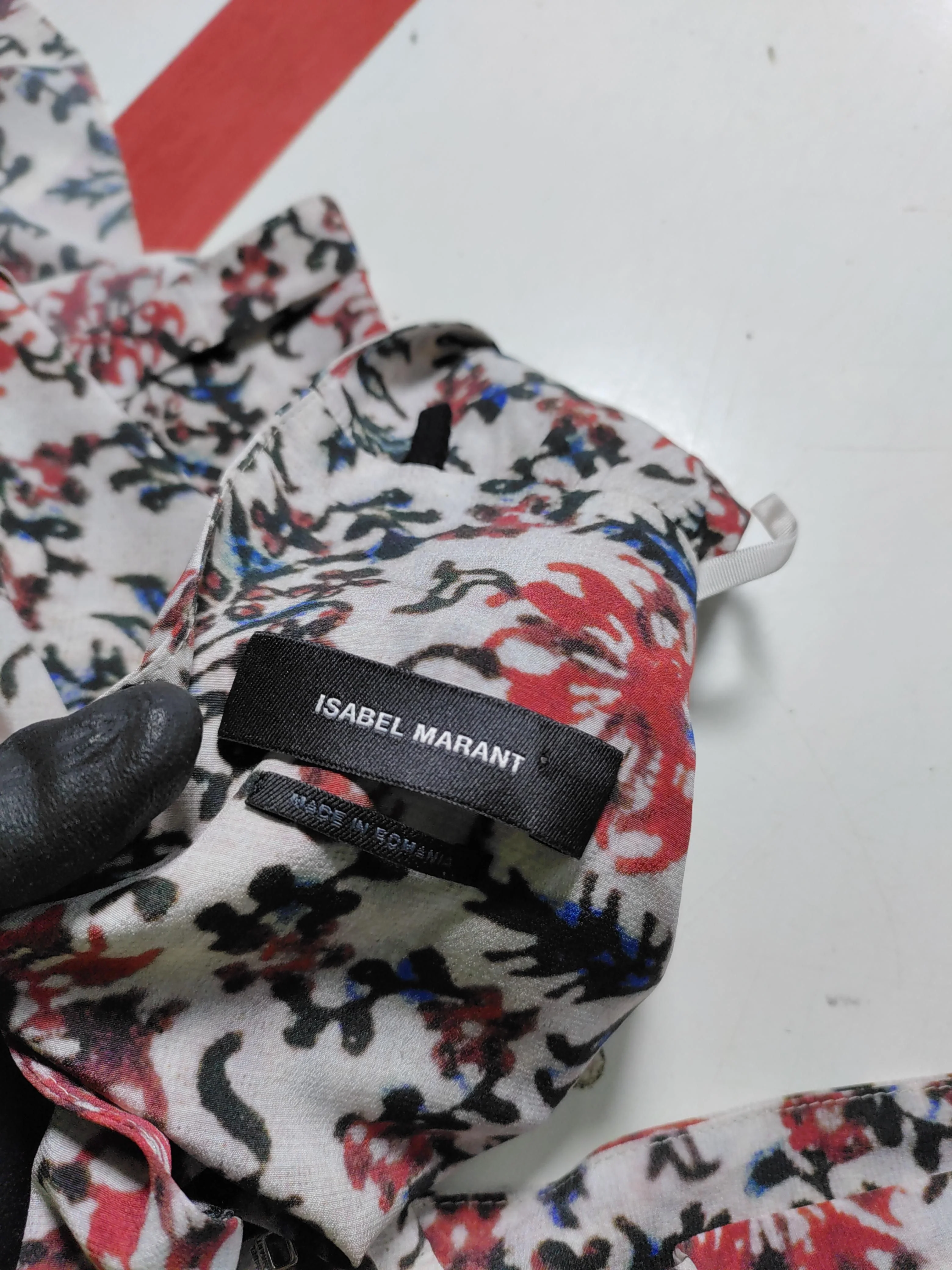 Isabel Marant Wrap Mini Dress in Multi - Image 5