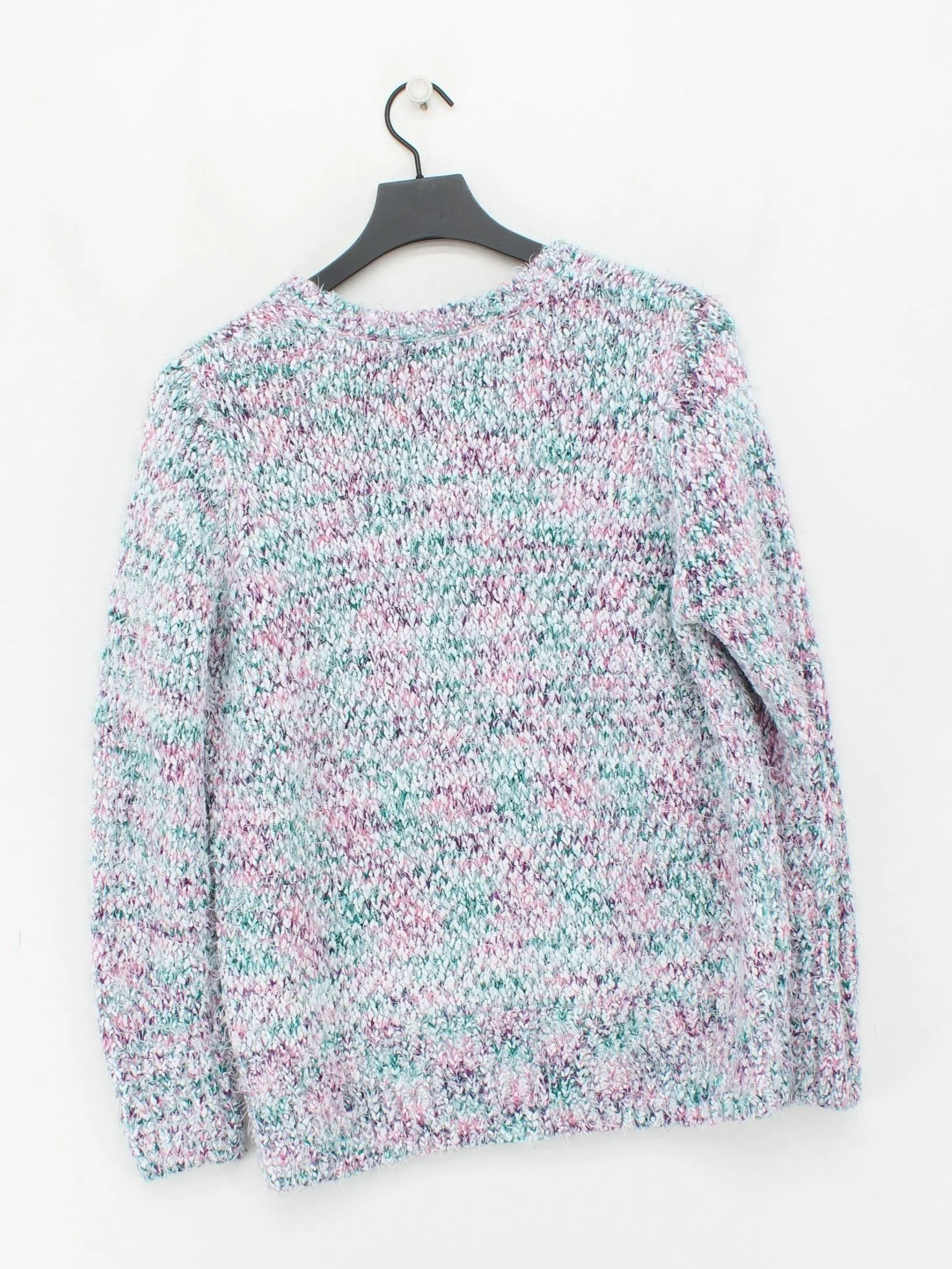 Isle Women's Jumper M Multi Polyester with Acrylic Crew Neck Pullover - Image 2