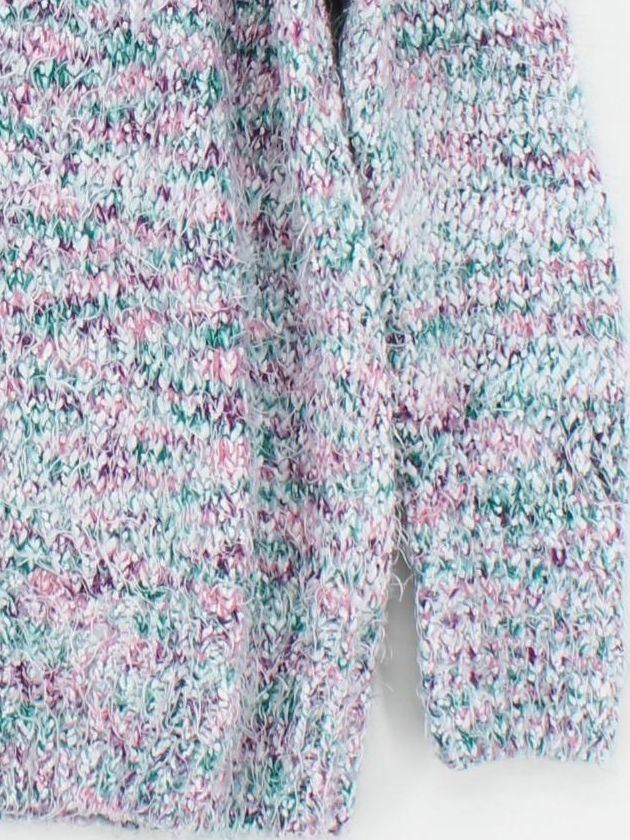 Isle Women's Jumper M Multi Polyester with Acrylic Crew Neck Pullover - Image 4