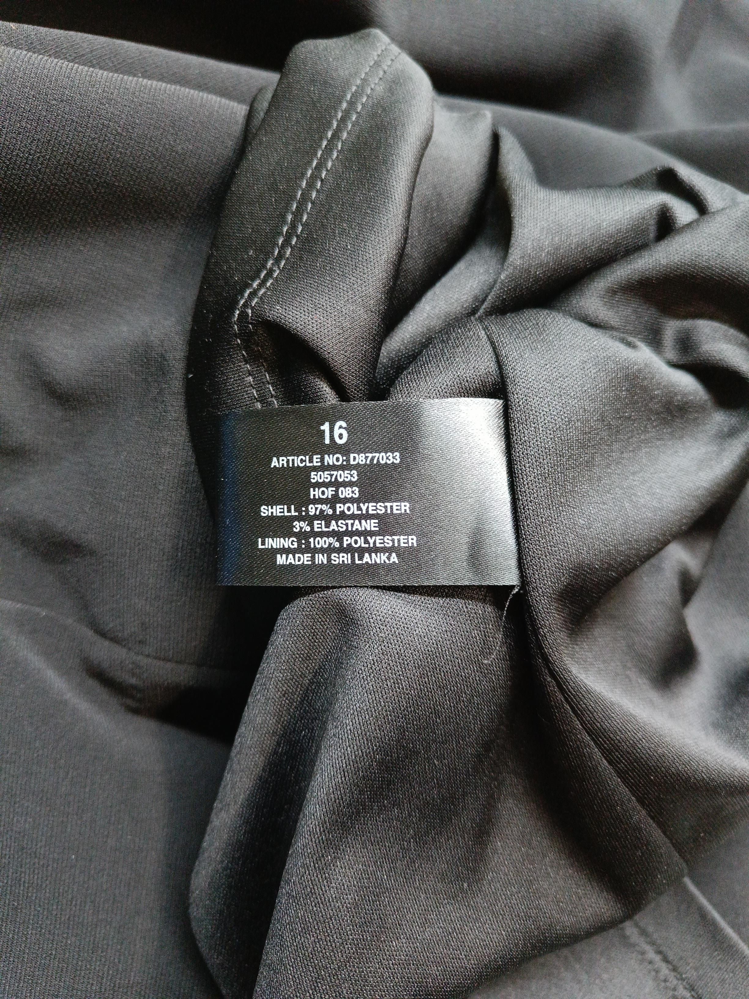issa london Mini Dress UK16 in Black - Image 6