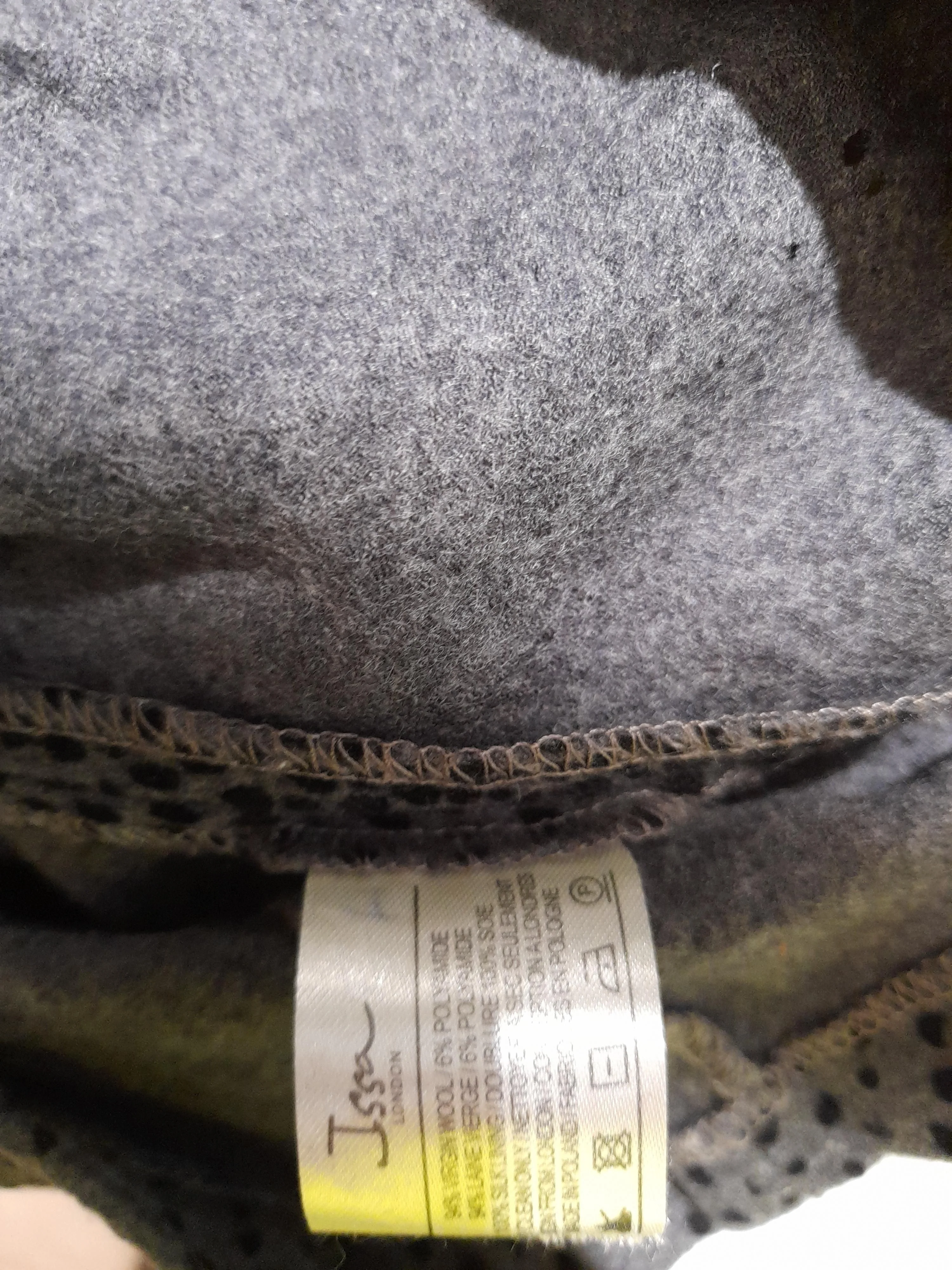 issa london Shirt Midi Dress UK14 in Grey - Image 6