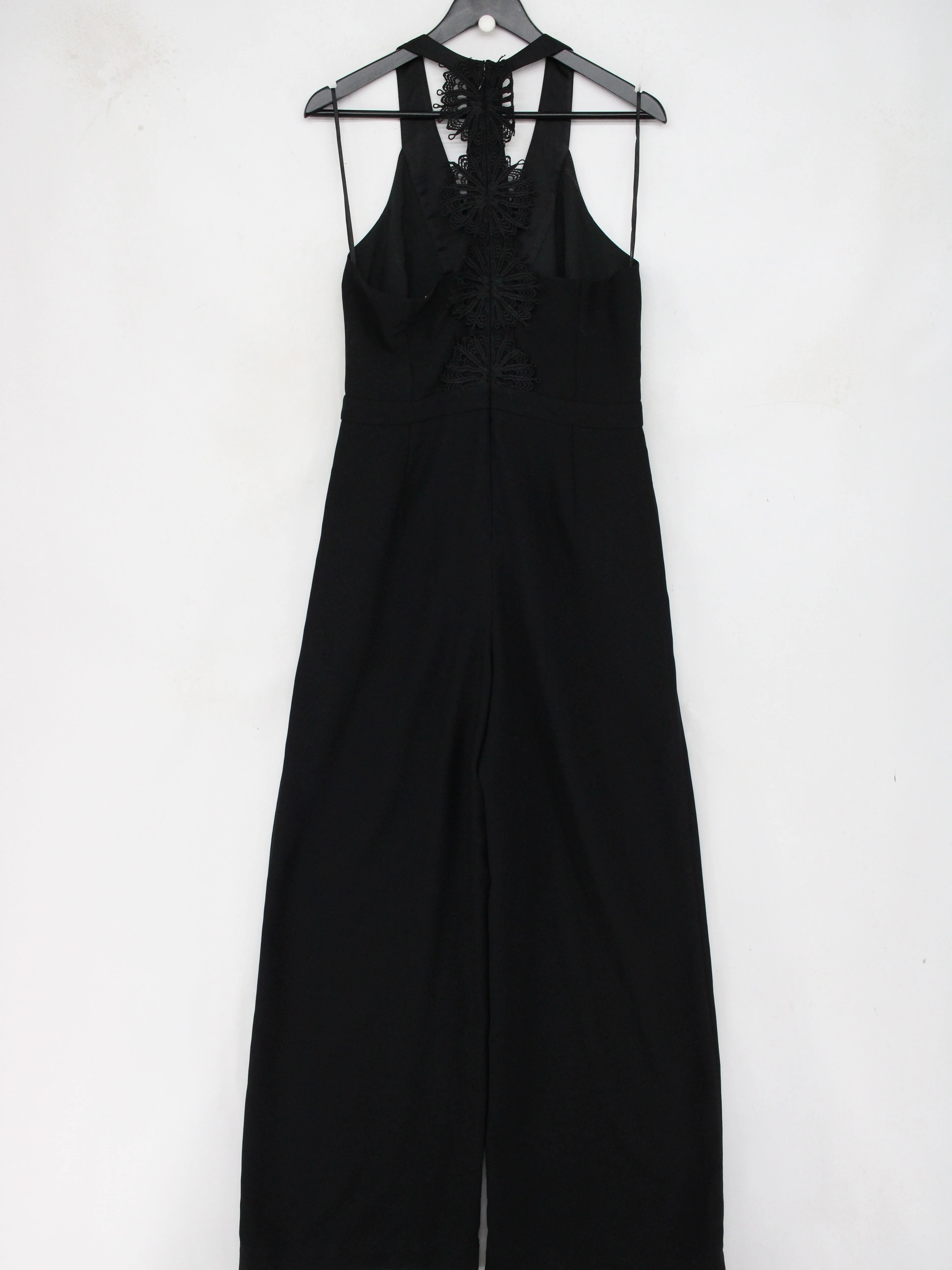 Issa London Women's Jumpsuit UK 12 Black 100% Polyester Wide-Leg Jumpsuit - Image 2