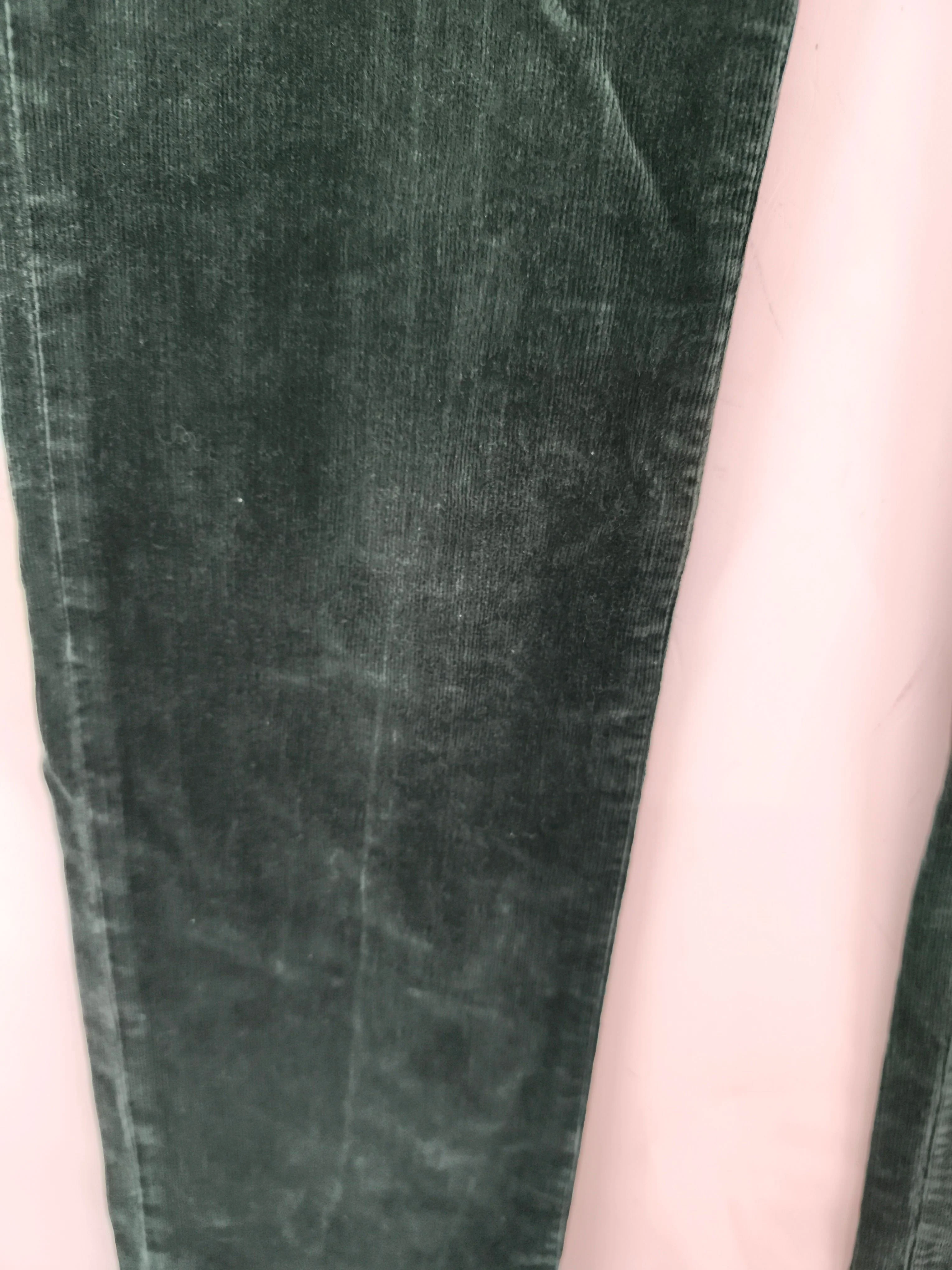 J Brand Men's Trousers W 29 in; L 30 in Green Cotton with Spandex Tapered Chino - Image 5