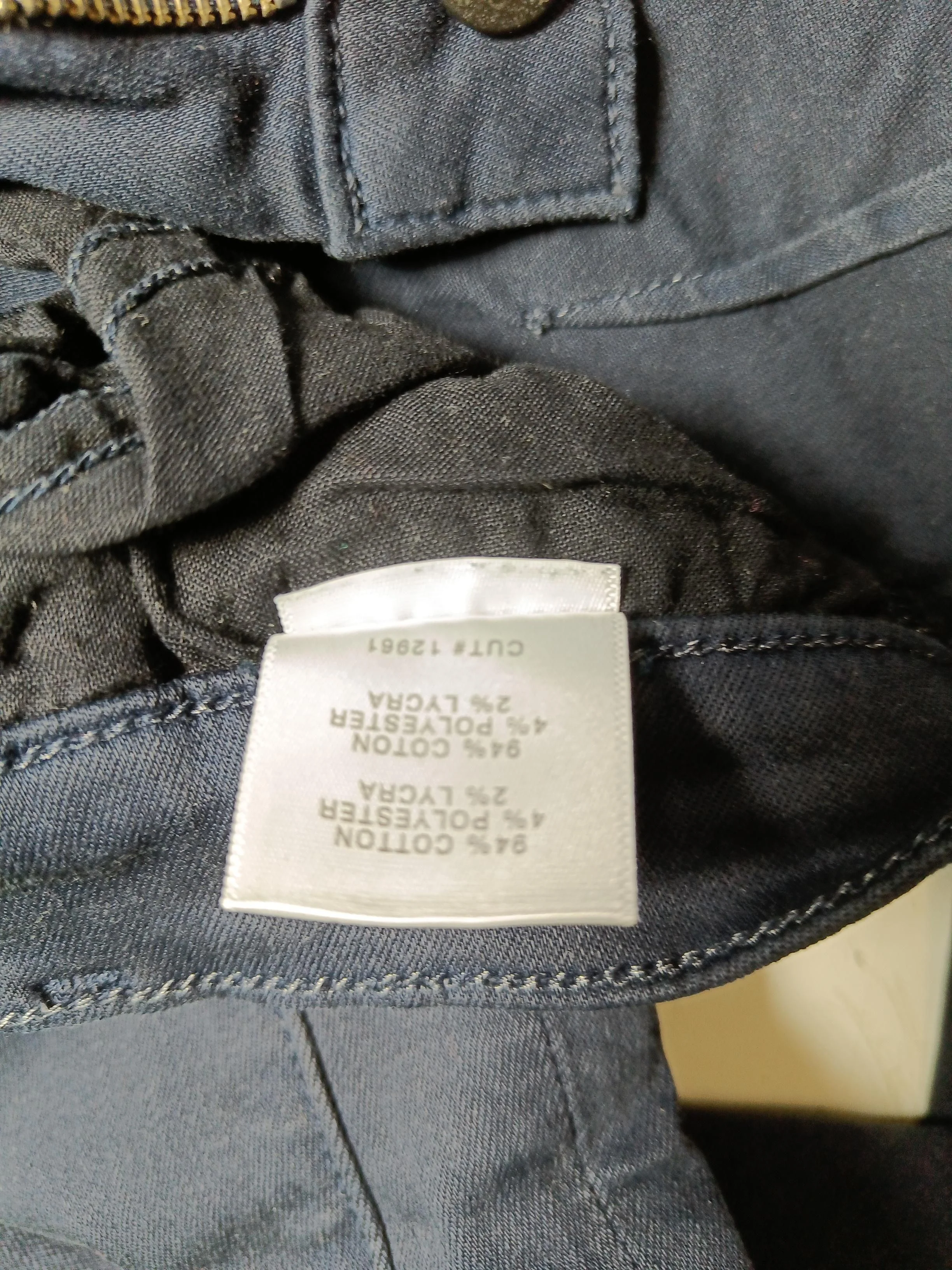 J Brand Women's Jeans W 23 in Blue Cotton with Polyester, Elastane Skinny - Image 6