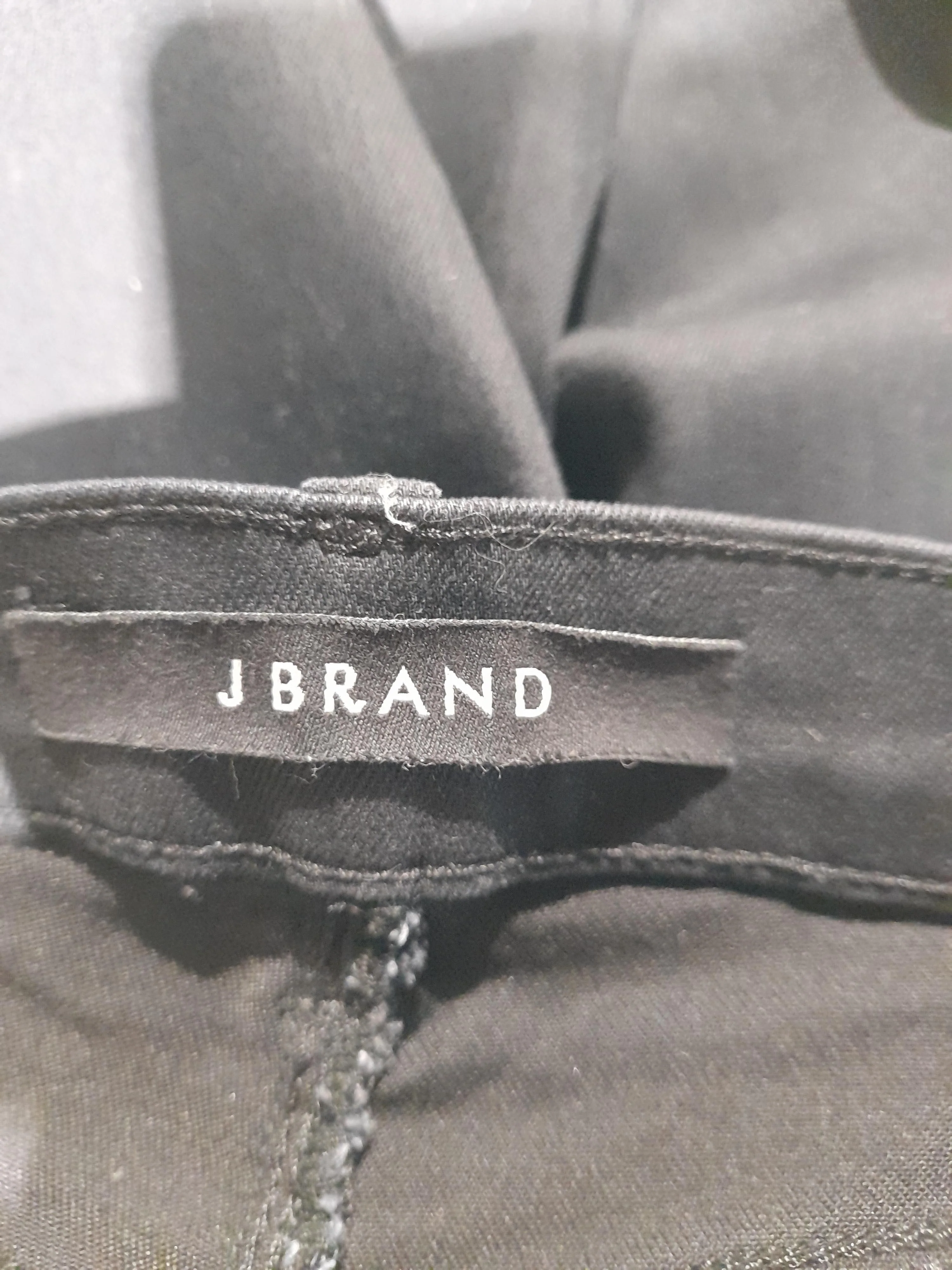 J Brand Women's Jeans W 26 in Black Cotton with Polyamide, Elastane Skinny - Image 5