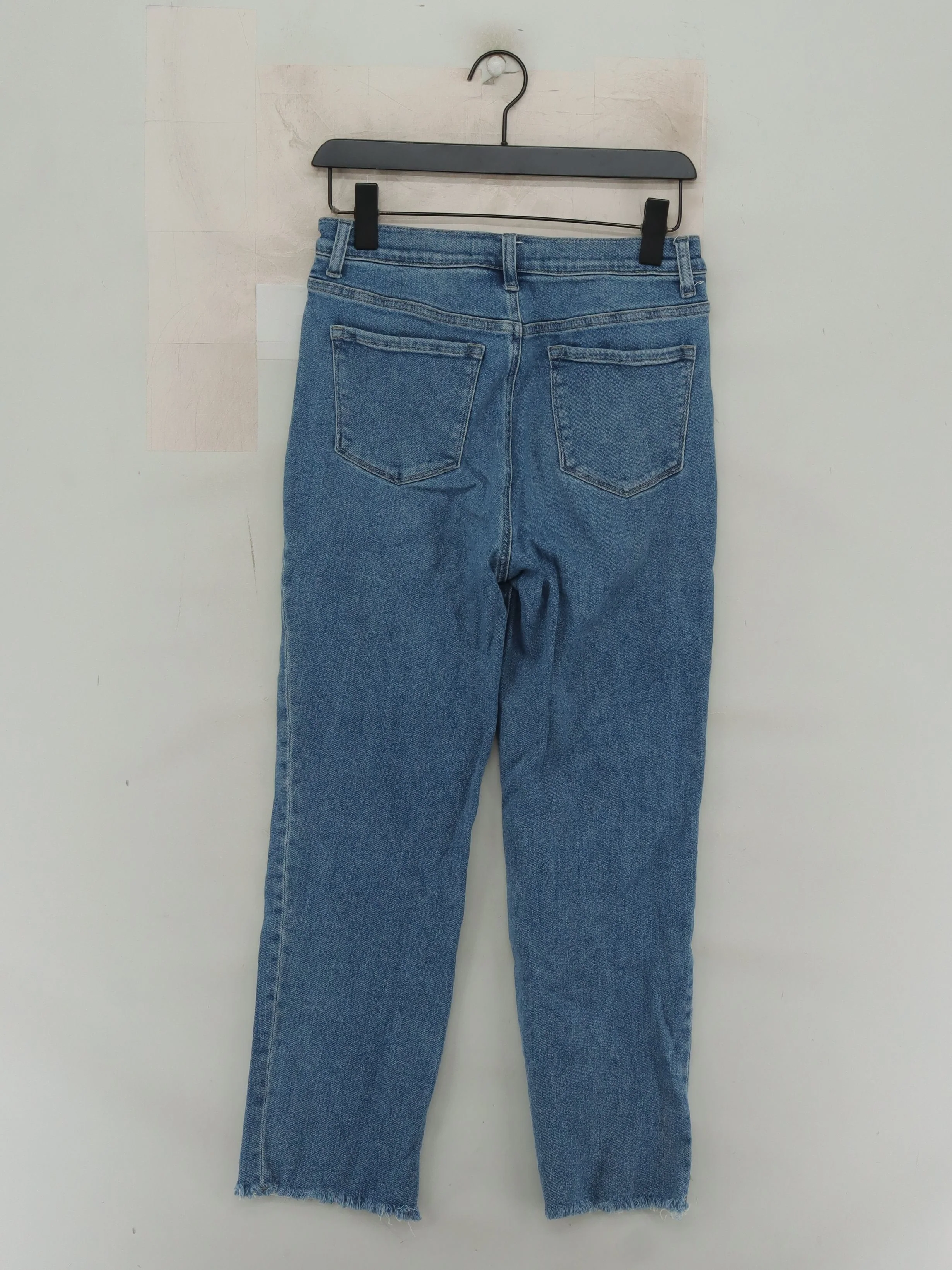 J Brand Women's Jeans W 29 in Blue Cotton with Lyocell Modal Straight - Image 2