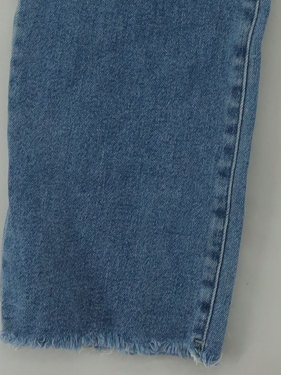 J Brand Women's Jeans W 29 in Blue Cotton with Lyocell Modal Straight - Image 4