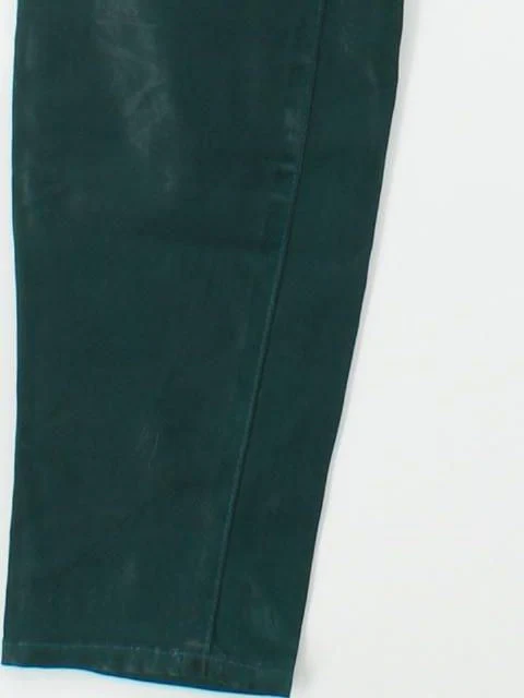 J Brand Women's Trousers W 26 in Green Cotton with Spandex Skinny Chino - Image 4