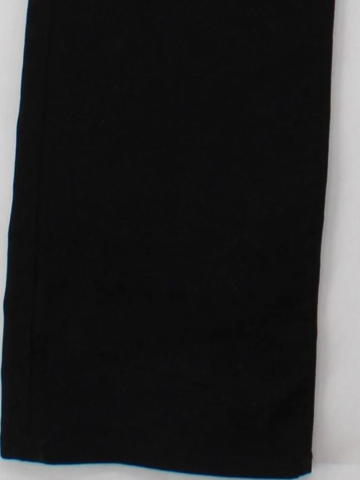 J Brand Women's Trousers W 27 in Black Cotton with Elastane Bootcut Capri - Image 4
