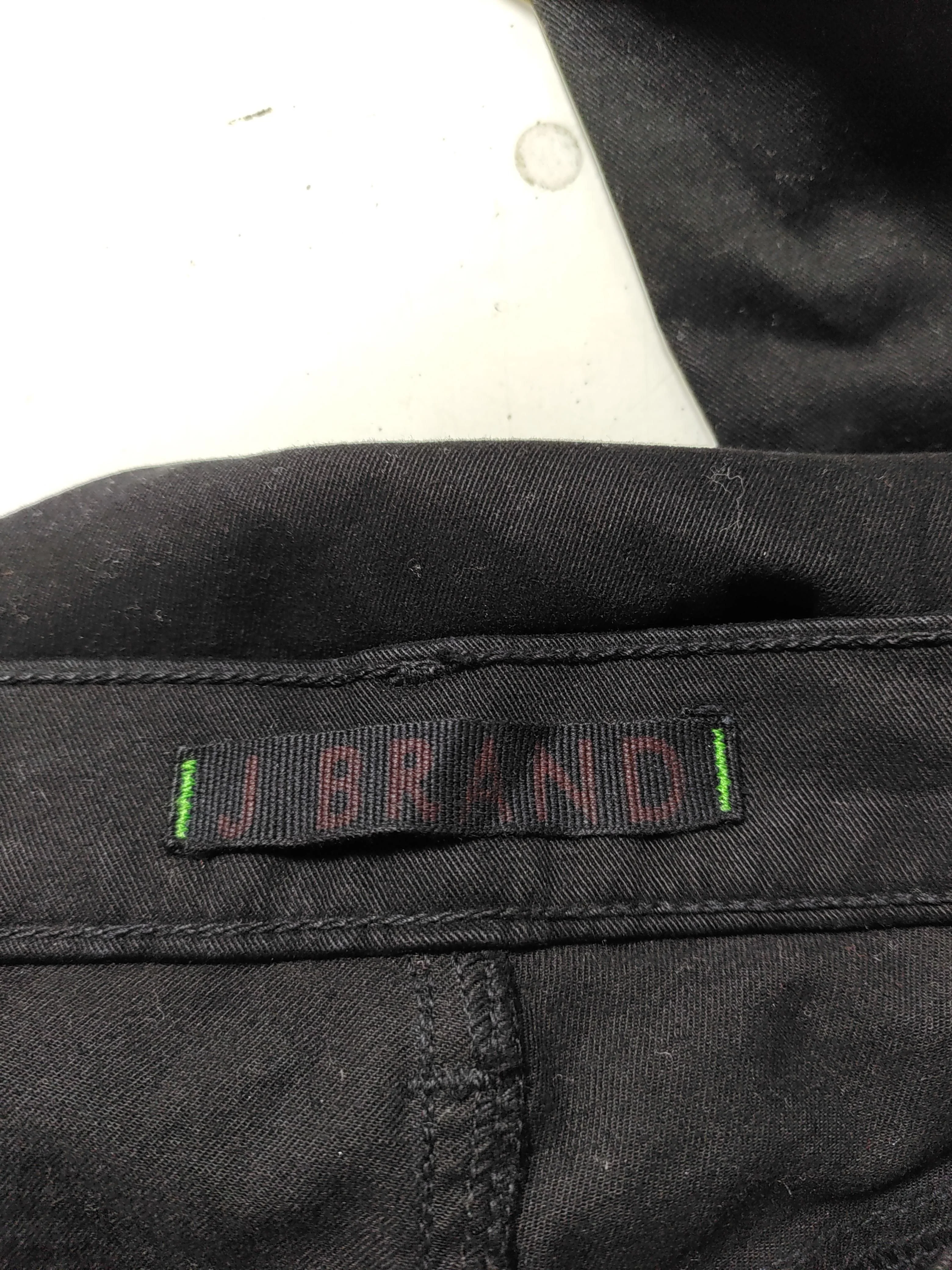 J Brand Women's Trousers W 27 in Black Cotton with Elastane Bootcut Capri - Image 5