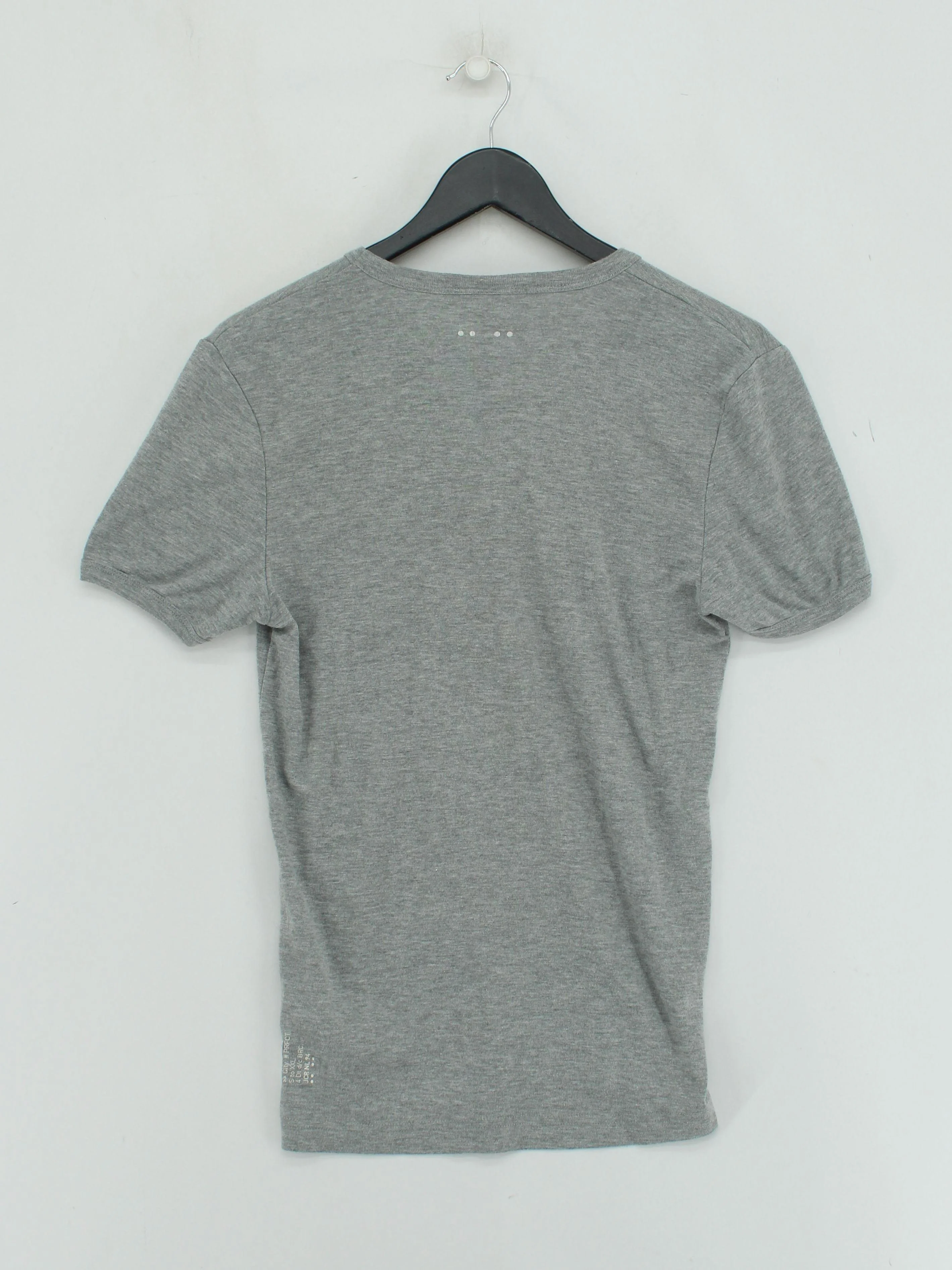 J.C. Rags Men's T-Shirt M Grey Cotton with Polyester Basic - Image 2
