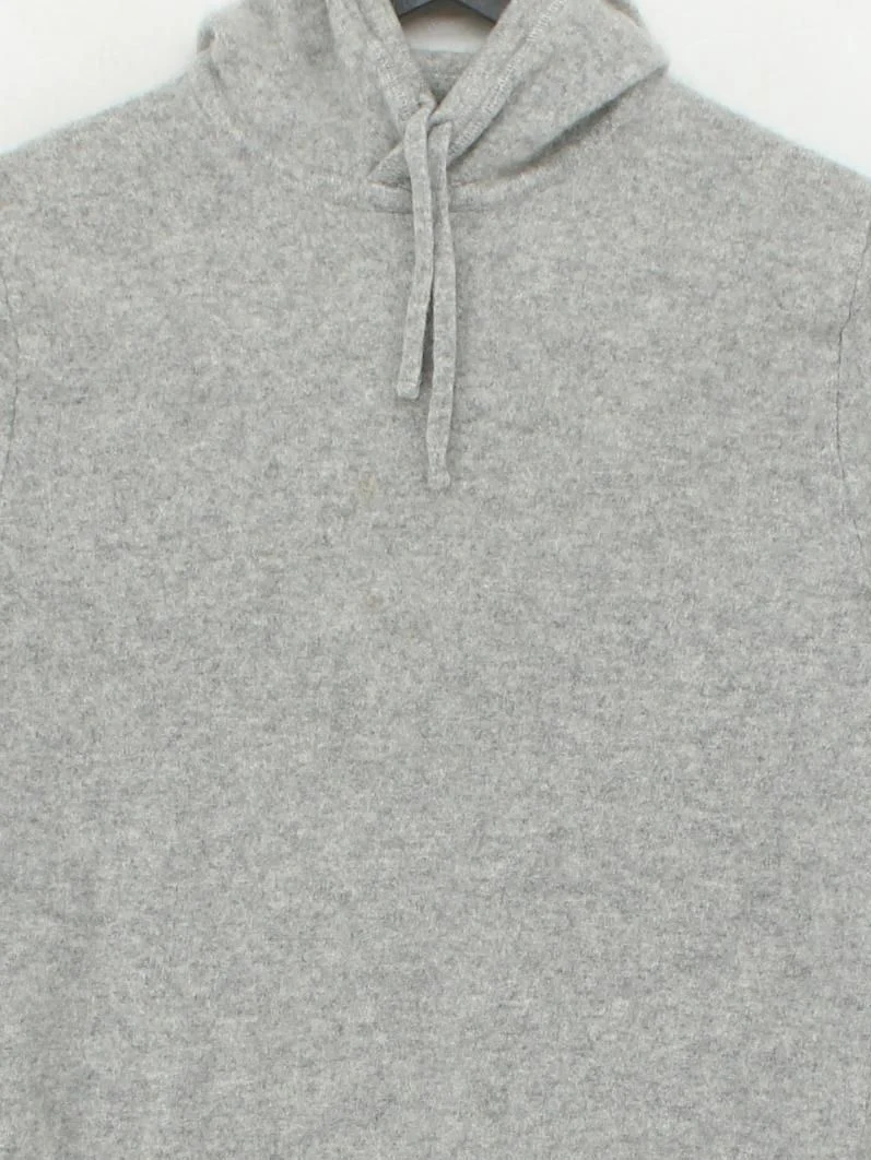 J. Crew Men's Hoodie M Grey 100% Cashmere Pullover - Image 3
