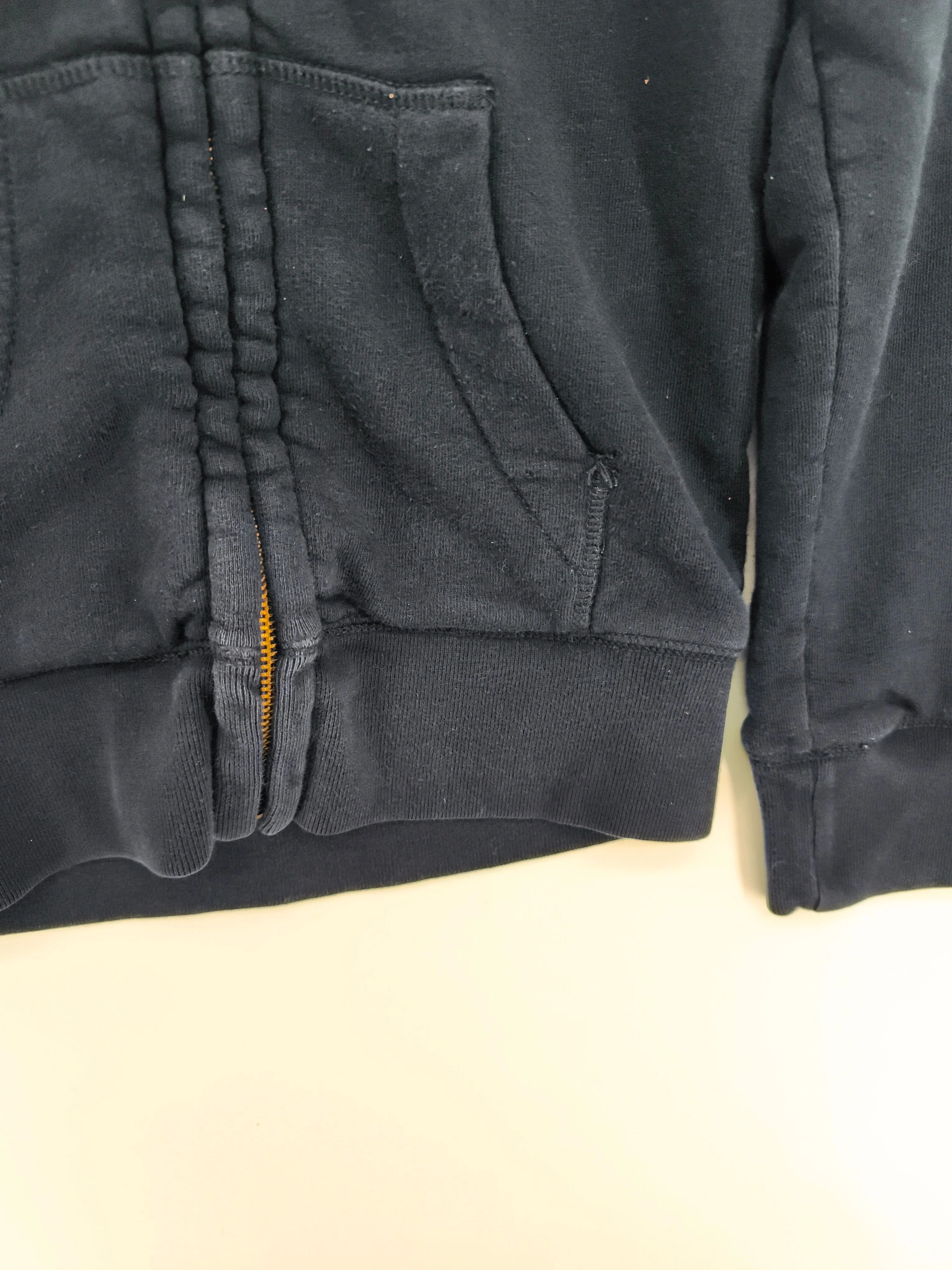 J. Crew Men's Hoodie XS Blue 100% Cotton Pullover - Image 5