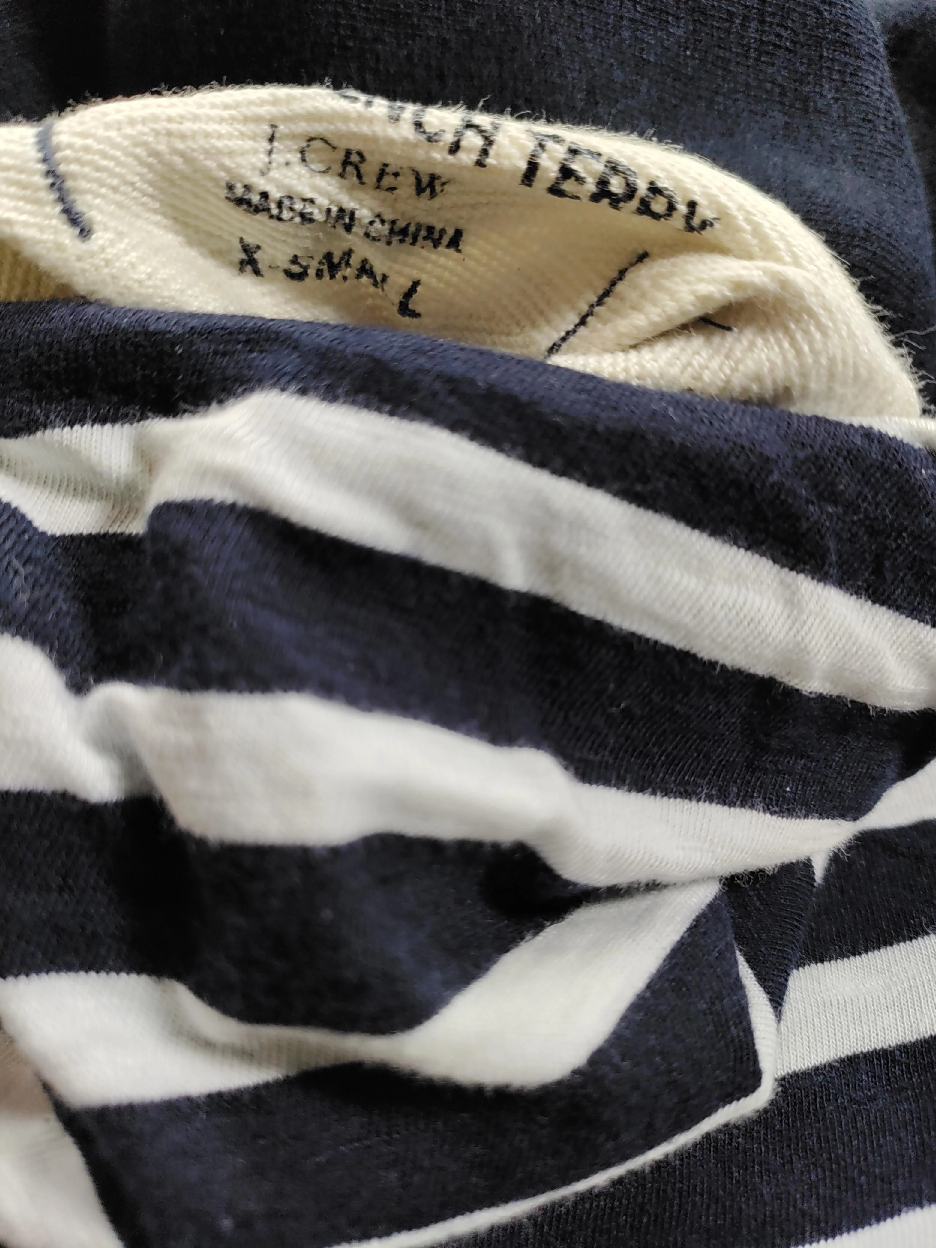 J. Crew Men's Hoodie XS Blue 100% Cotton Pullover - Image 6