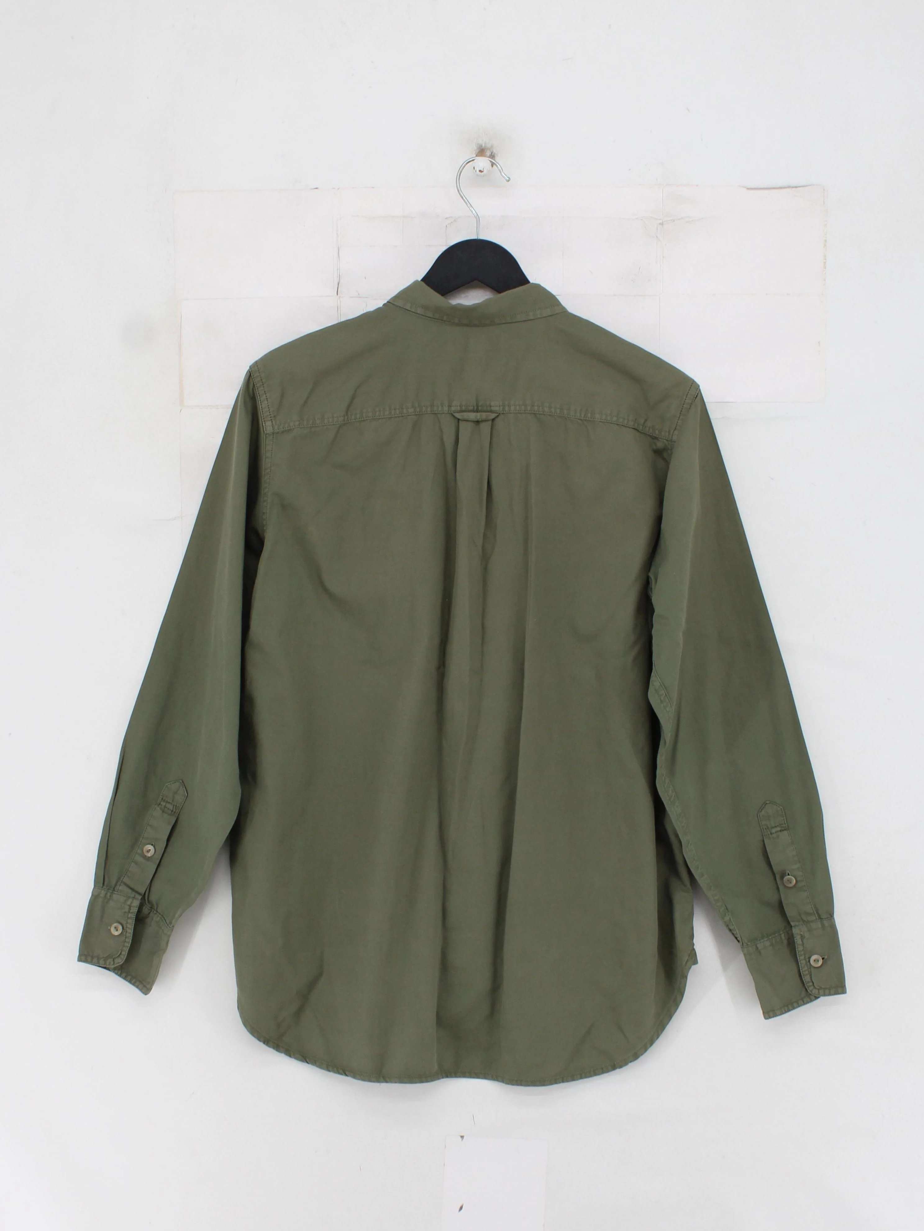 J. Crew Men's Shirt S Green 100% Cotton Basic - Image 2