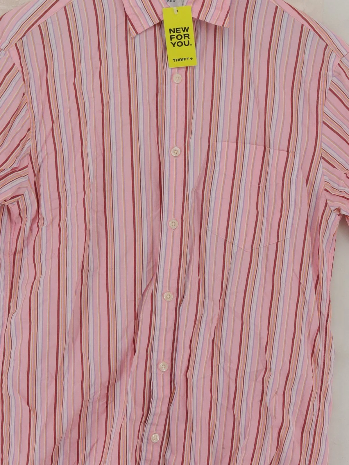 J. Crew Men's Shirt S Multi Striped 100% Cotton Basic - Image 3