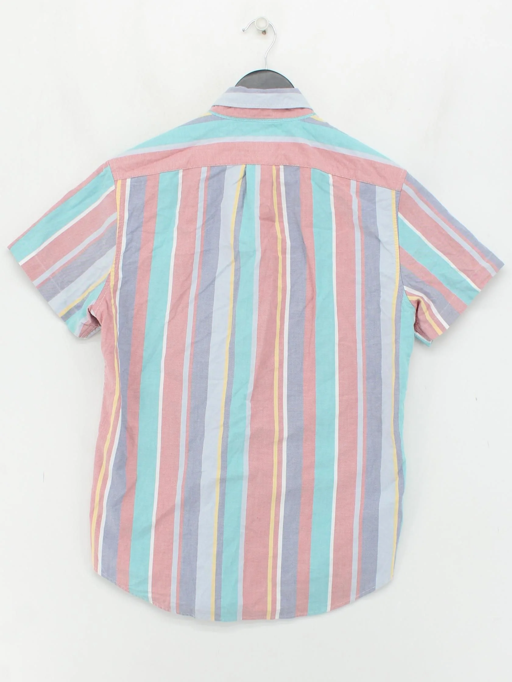 J. Crew Men's Shirt S Multi Striped 100% Cotton Basic - Image 2
