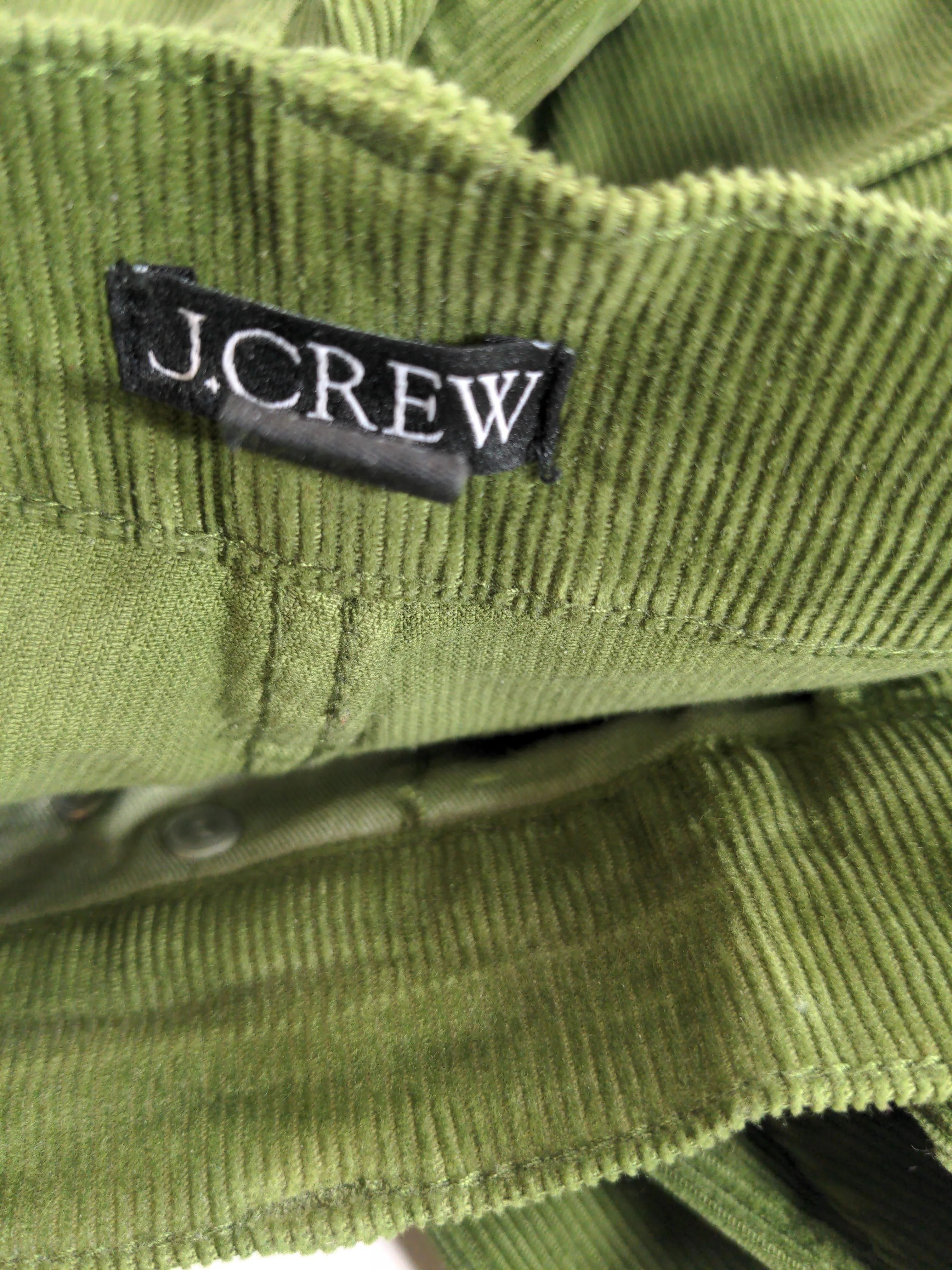 J. Crew Men's Trousers W 26 in Green Cotton - Image 5