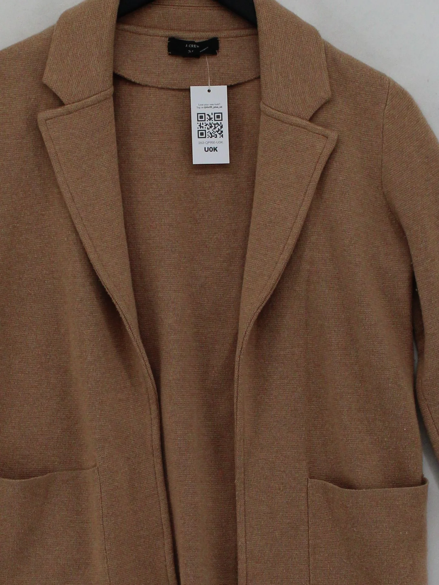 J. Crew Overcoat jacket tan - Image 3