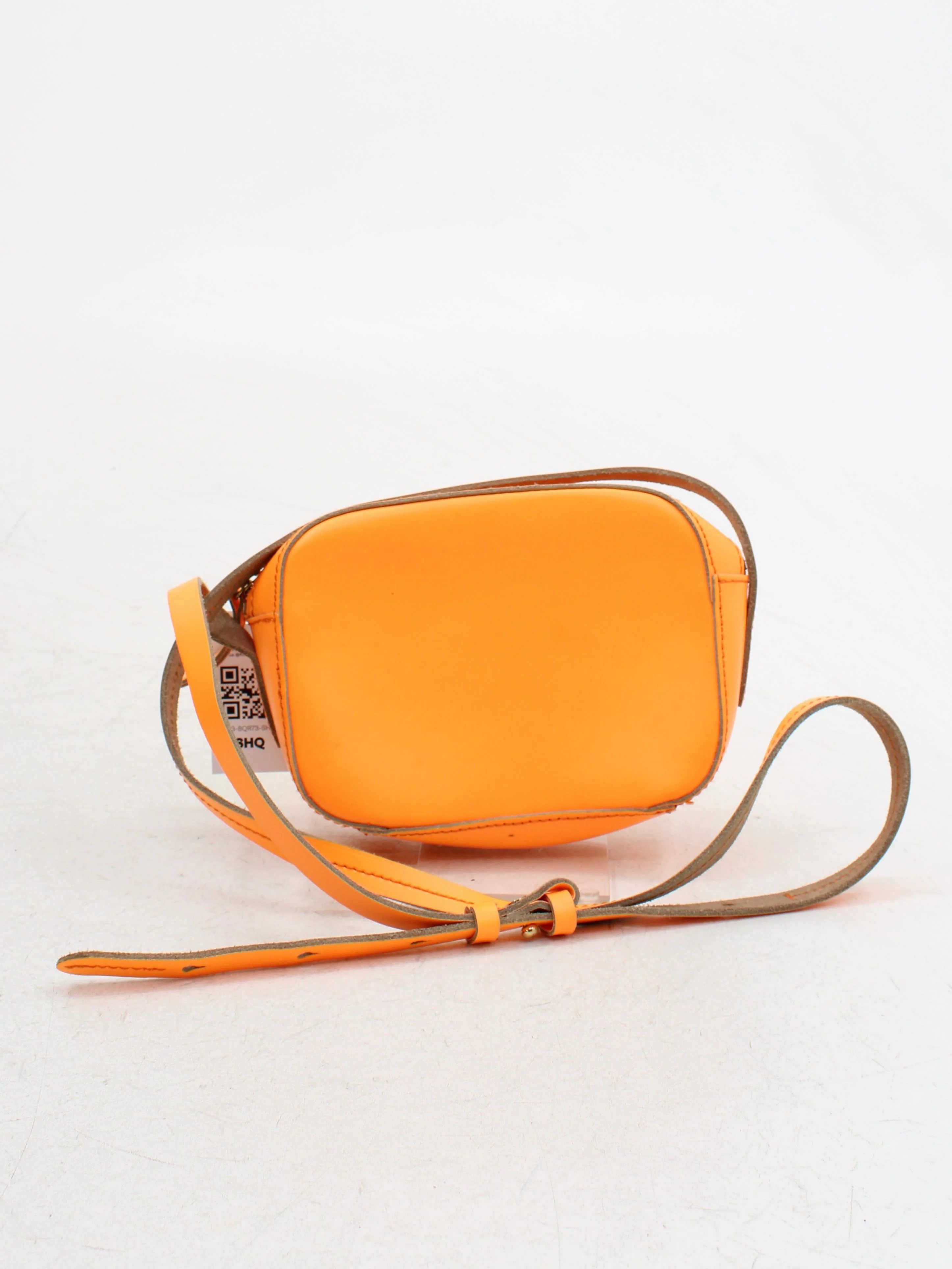 J. Crew Women's Bag Orange 100% Faux Leather Crossbody - Image 2
