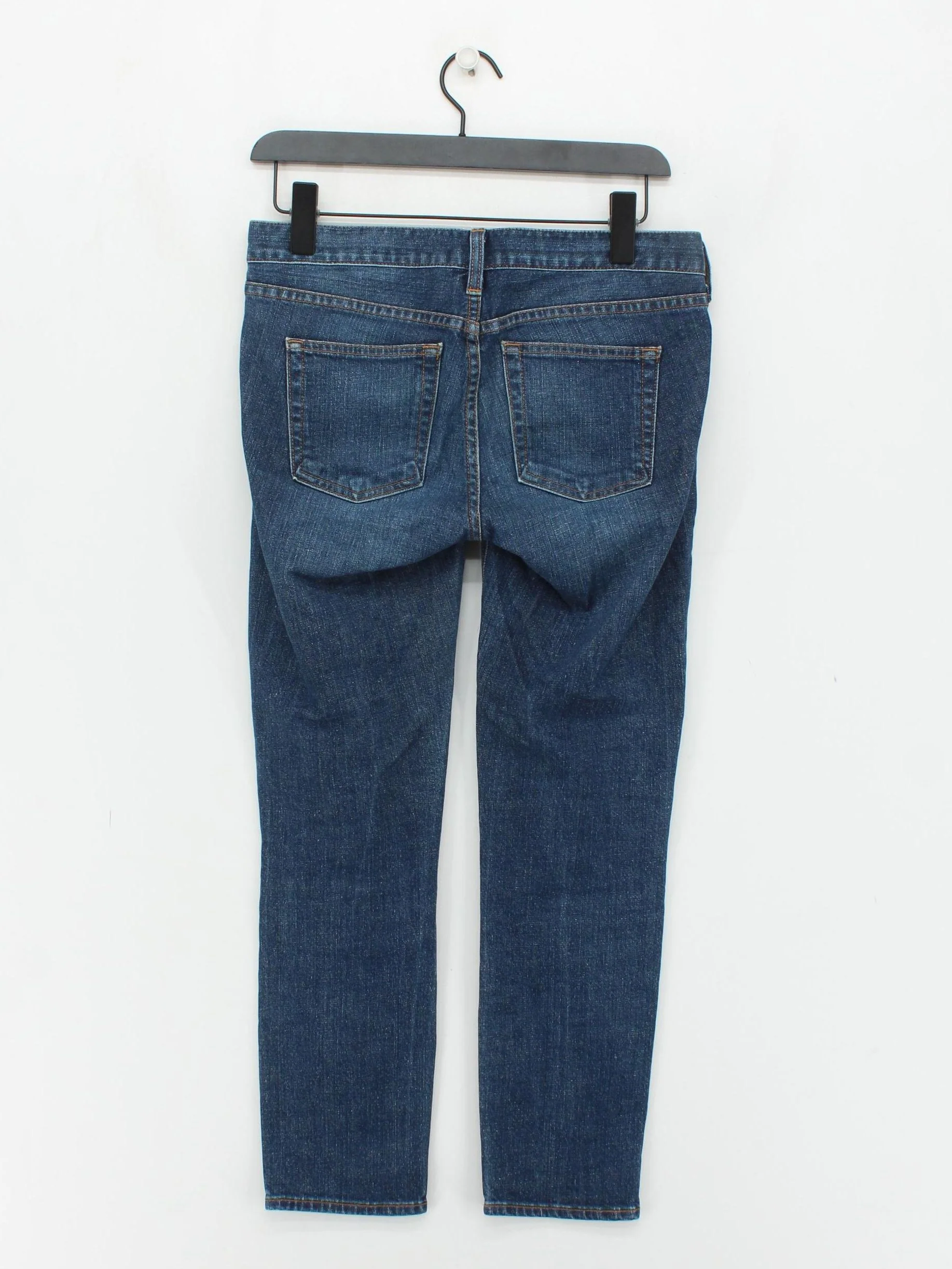 J. Crew Women's Jeans W 25 in Blue Cotton with Elastane Cropped - Image 2