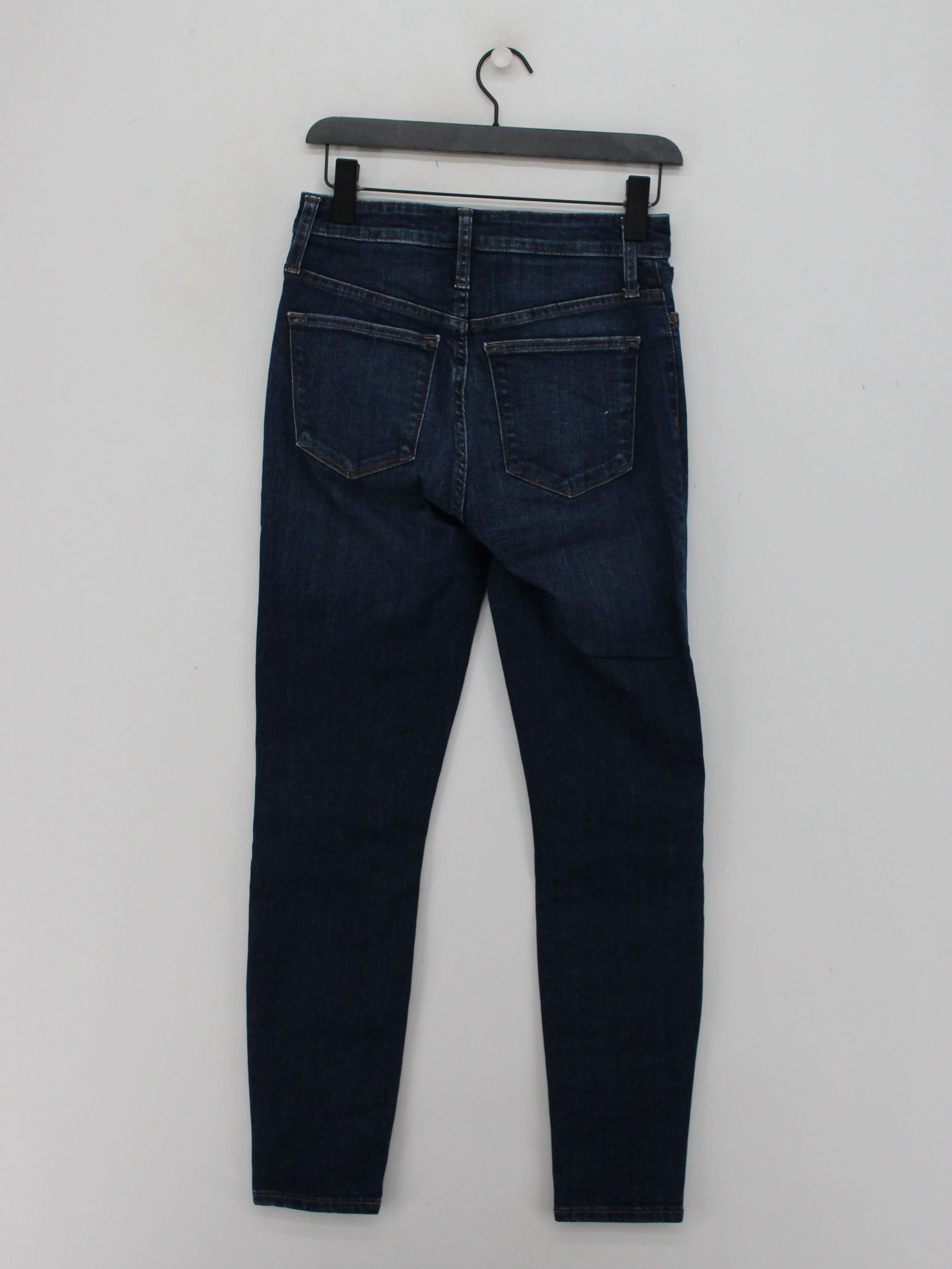 J. Crew Women's Jeans W 27 in Blue Cotton with Polyester, Elastane Skinny - Image 2