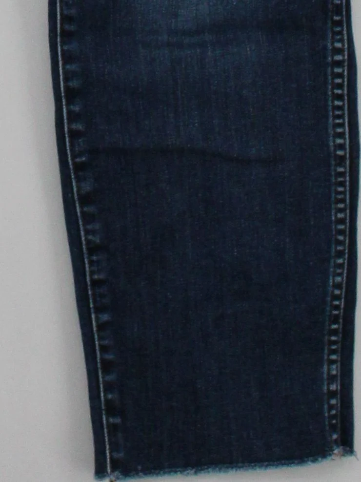 J. Crew Women's Jeans W 27 in Blue Cotton with Polyester, Elastane Straight - Image 4