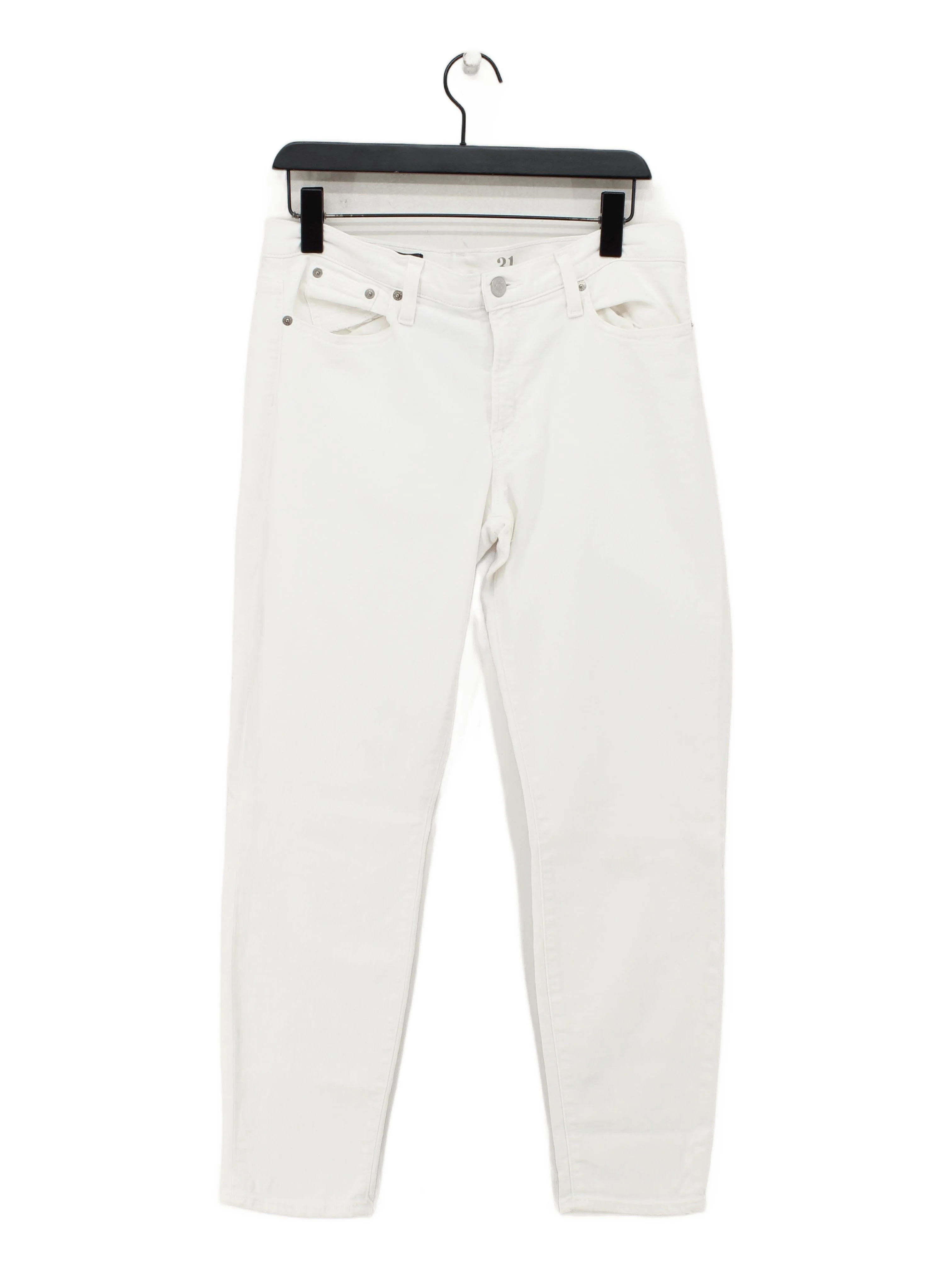 J. Crew Women's Jeans W 31 in White 100% Cotton Skinny