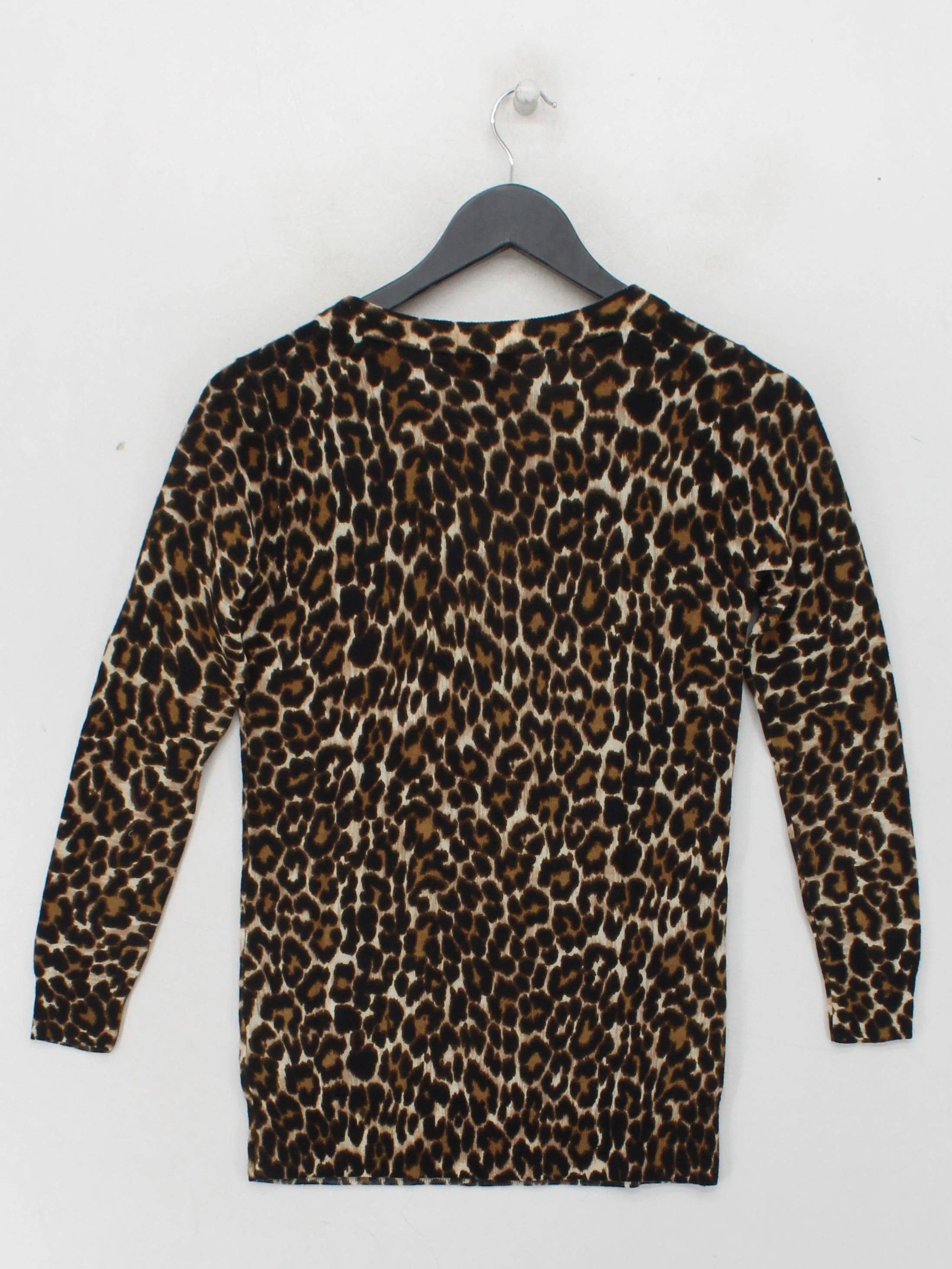 J. Crew Women's Jumper XS Multi Animal Print 100% Other Round Neck Pullover - Image 2