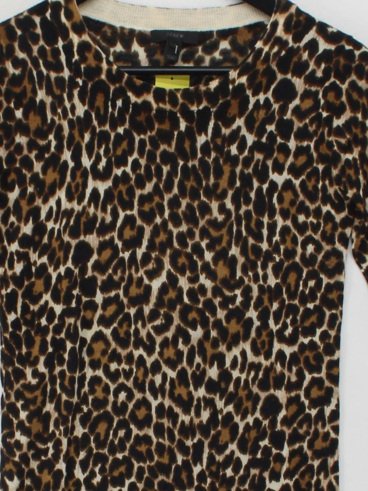 J. Crew Women's Jumper XS Multi Animal Print 100% Other Round Neck Pullover - Image 3