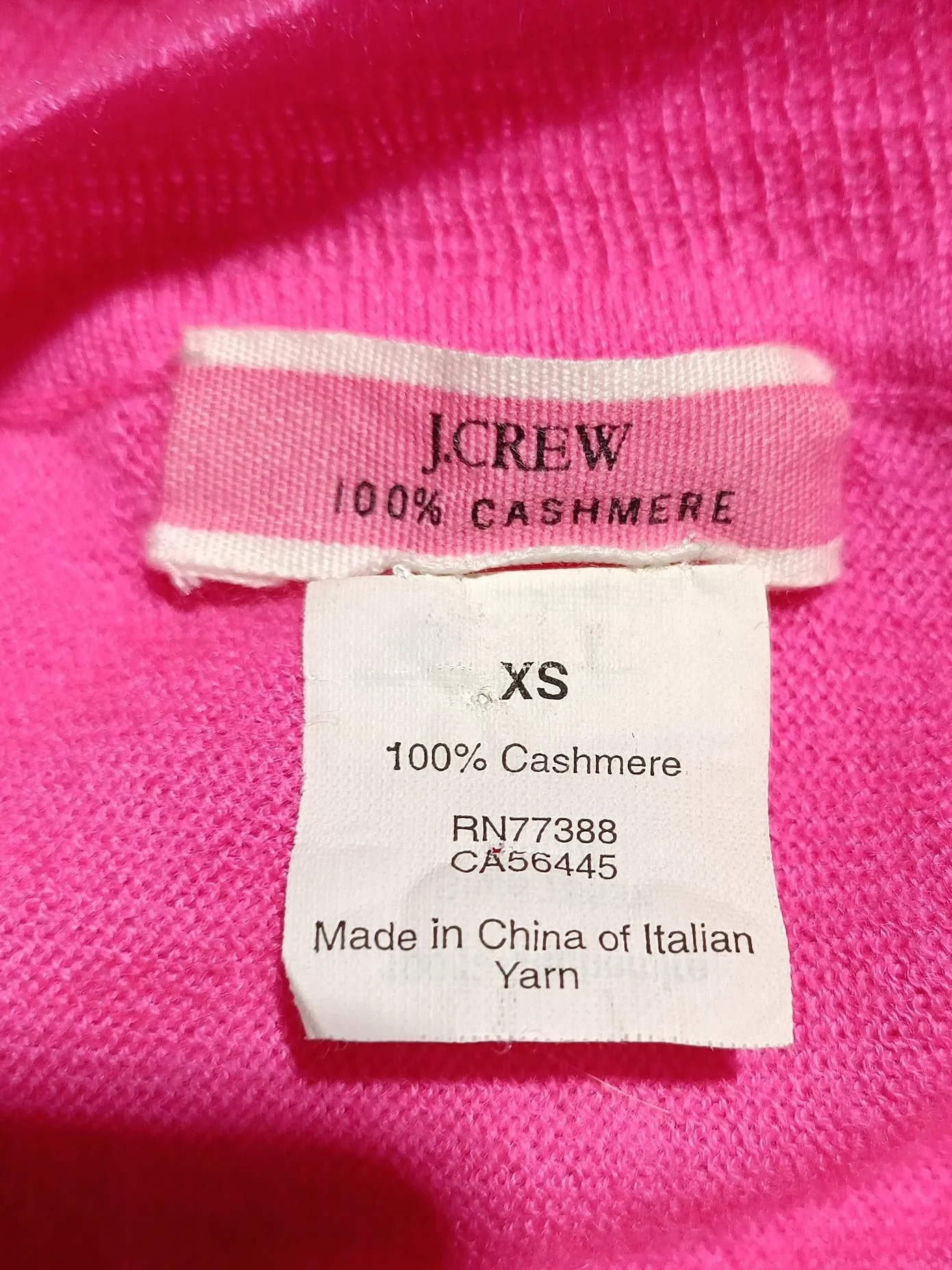 J. Crew Women's Jumper XS Pink 100% Cashmere Round Neck Pullover - Image 7