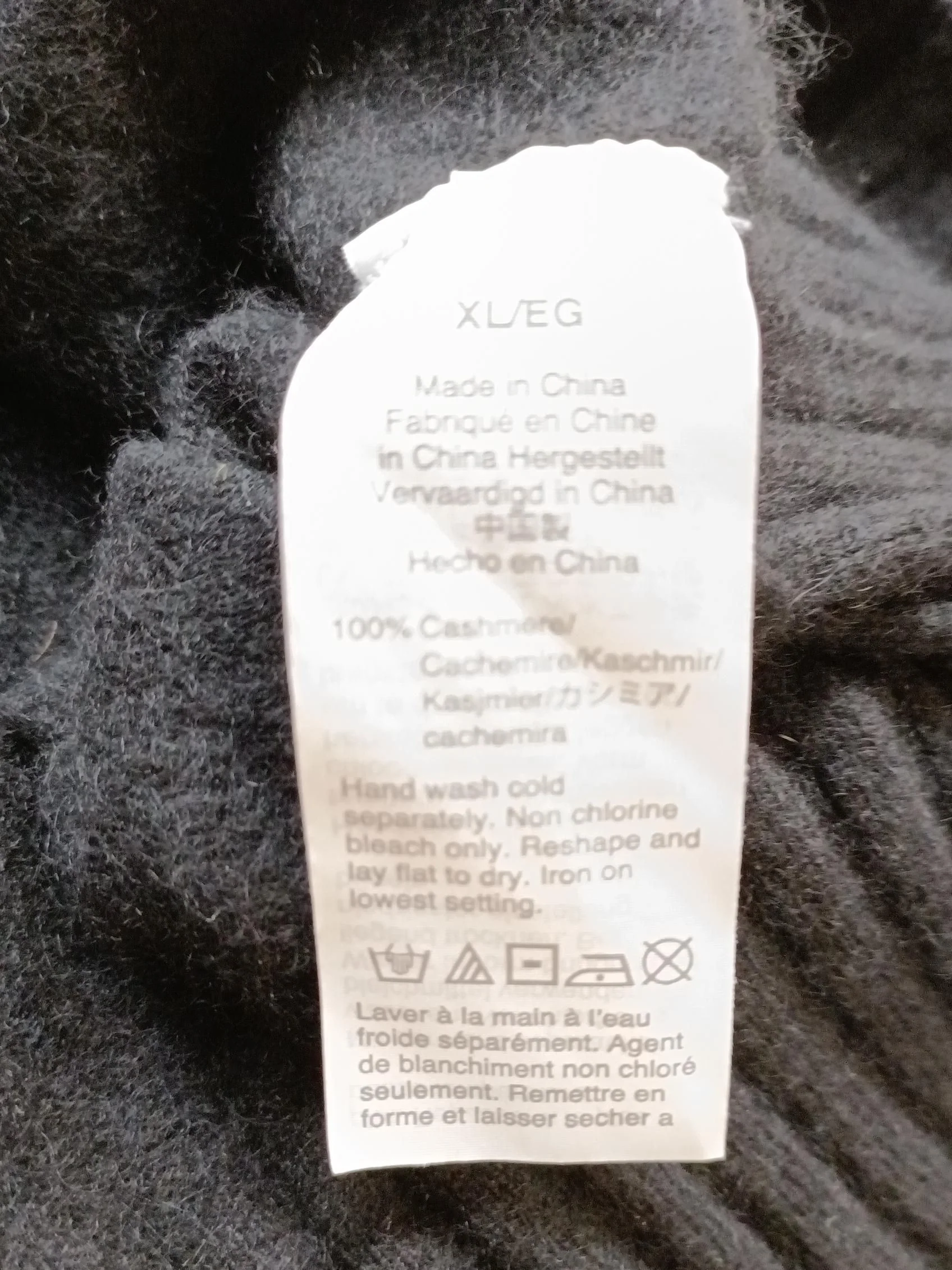 J. Crew Women's Jumper XXL Black 100% Cashmere Mock Neck Pullover - Image 6