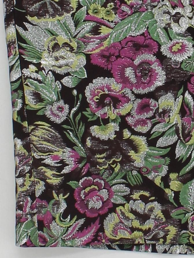 J. Crew Women's Maxi Skirt UK 8 Multi Silk with Cotton, Other, Polyester Maxi - Image 4