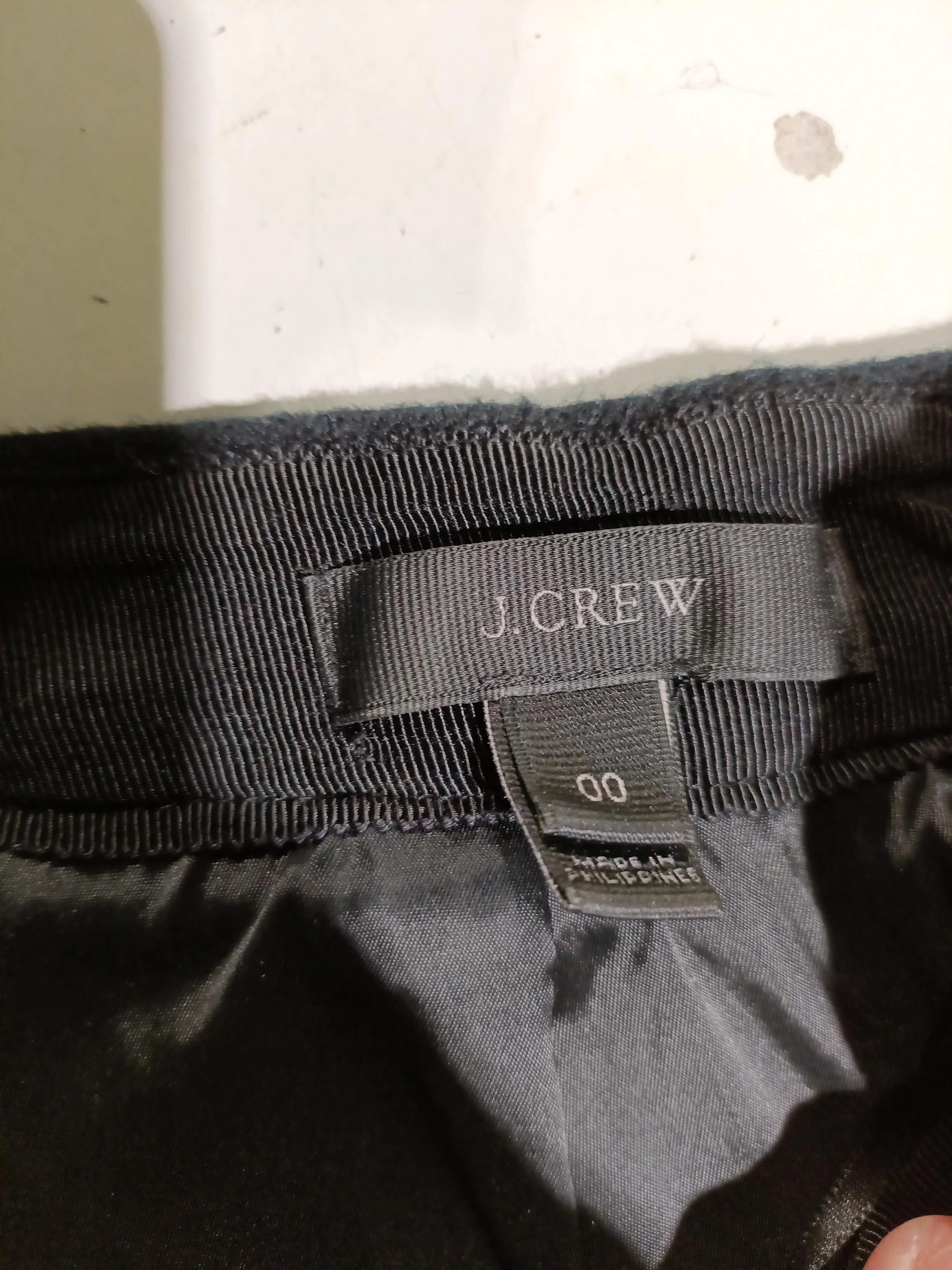J. Crew Women's Mini Skirt UK 4 Black Wool with Polyester Short Mini - Image 5