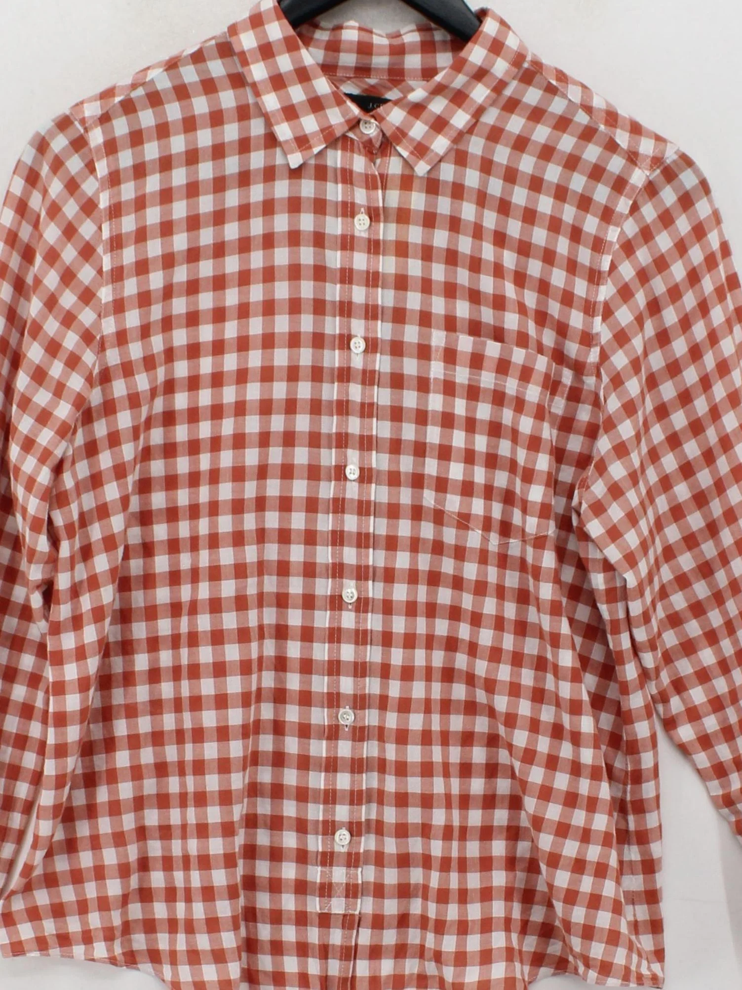 J. Crew Women's Shirt S Tan Cotton with Elastane Basic - Image 3