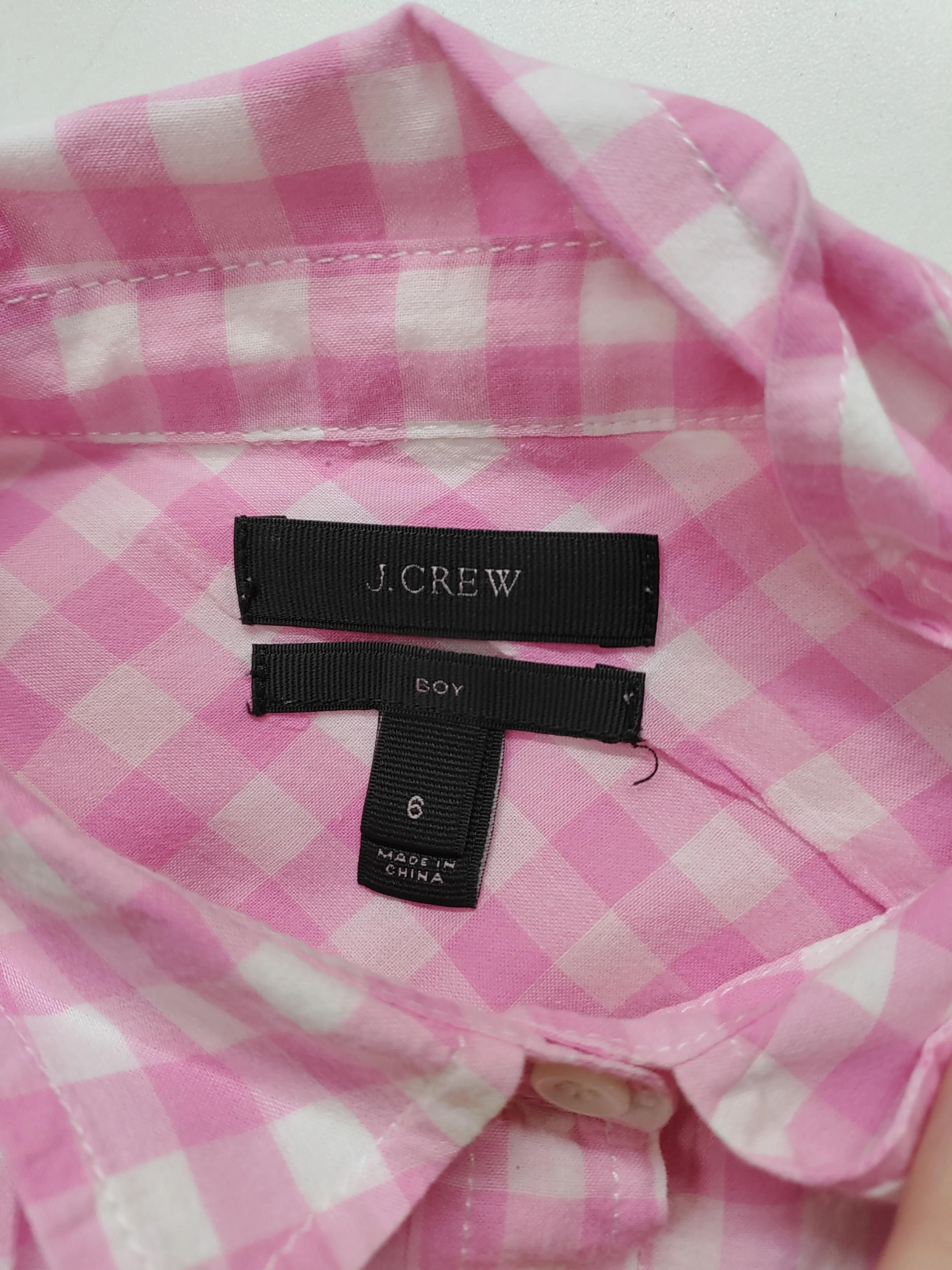 J. Crew Women's Shirt UK 10 Pink 100% Cotton Basic - Image 5