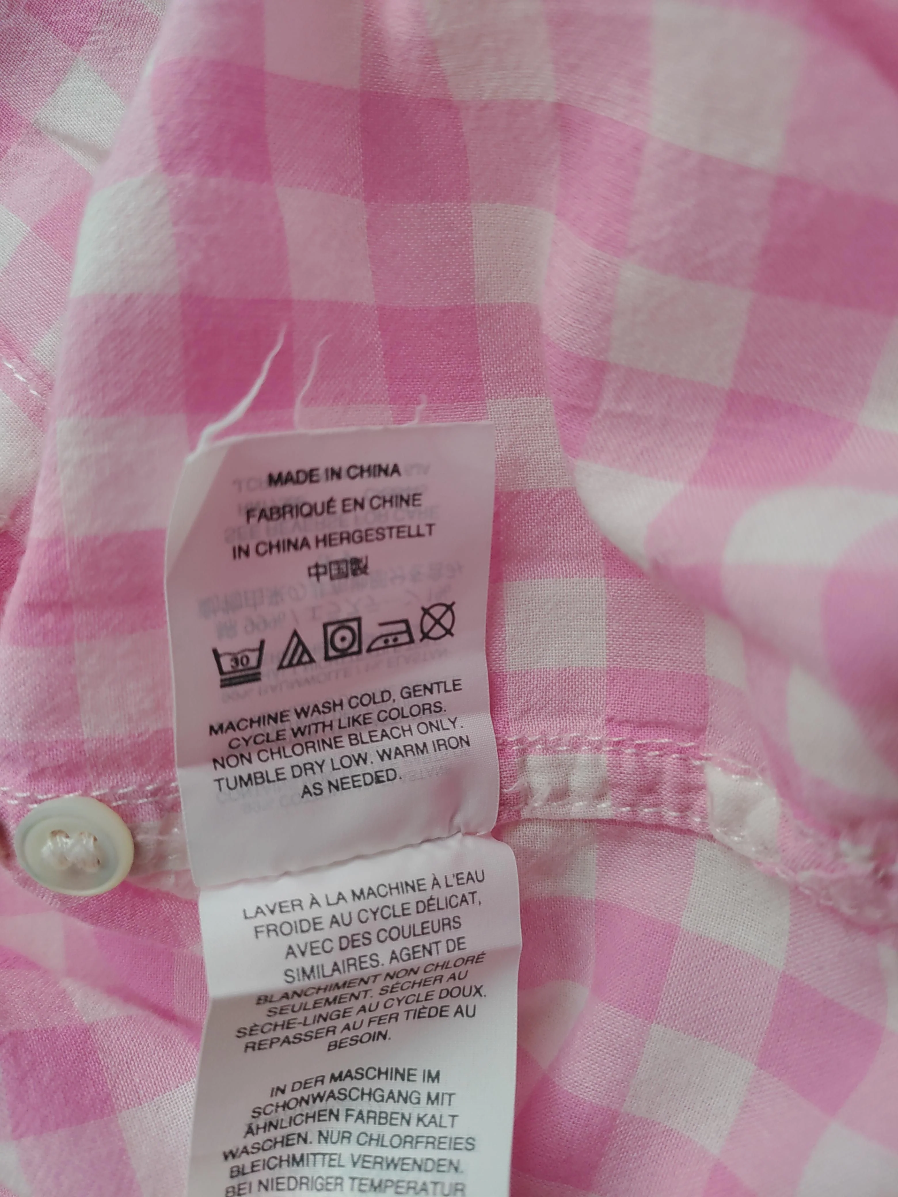 J. Crew Women's Shirt UK 10 Pink 100% Cotton Basic - Image 6