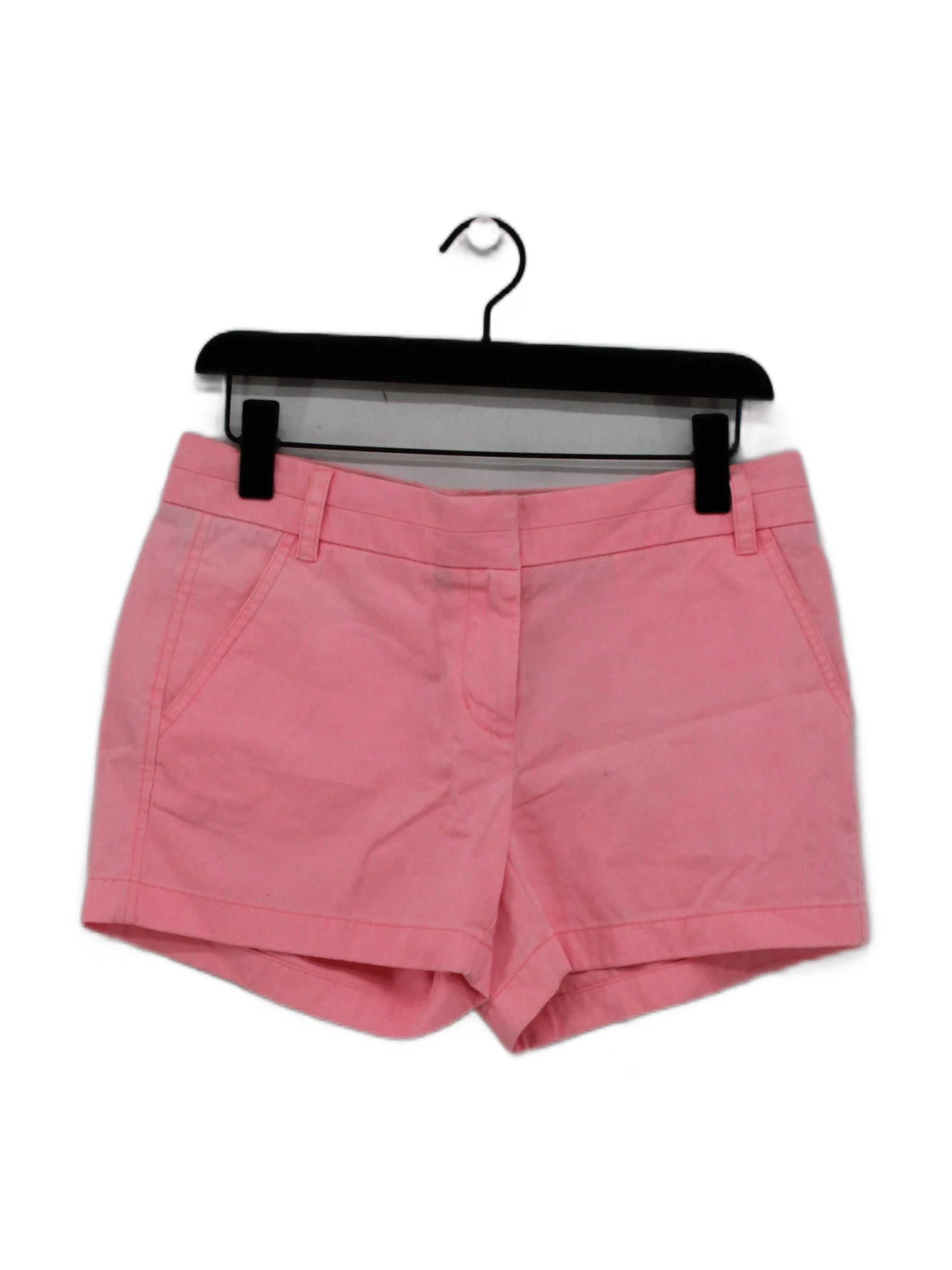 J. Crew Women's Shorts UK 4 Pink 100% Cotton Mom