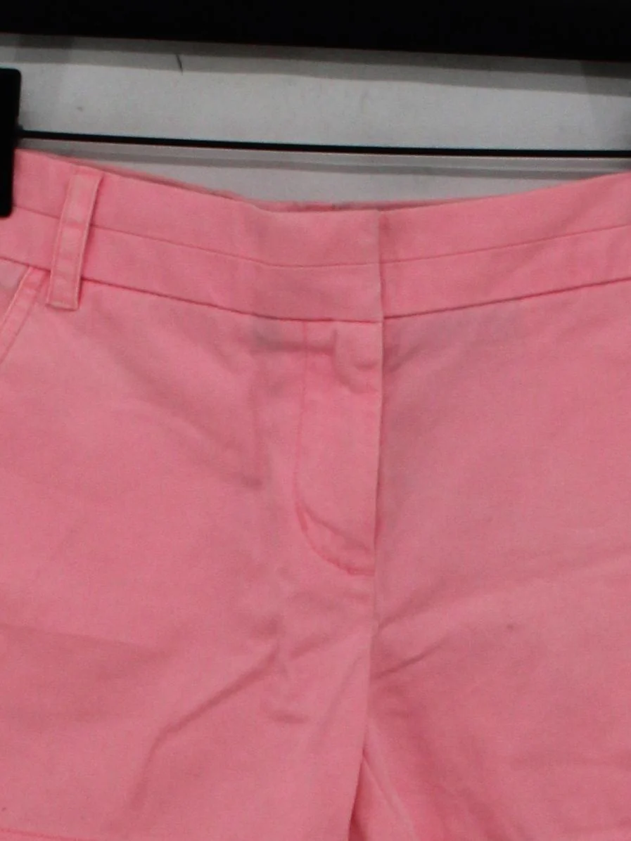 J. Crew Women's Shorts UK 4 Pink 100% Cotton Mom - Image 3