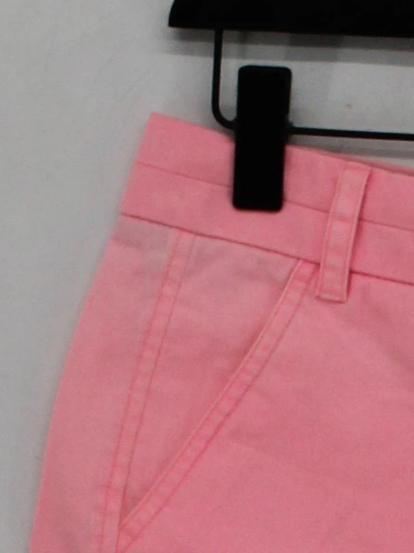 J. Crew Women's Shorts UK 4 Pink 100% Cotton Mom - Image 4