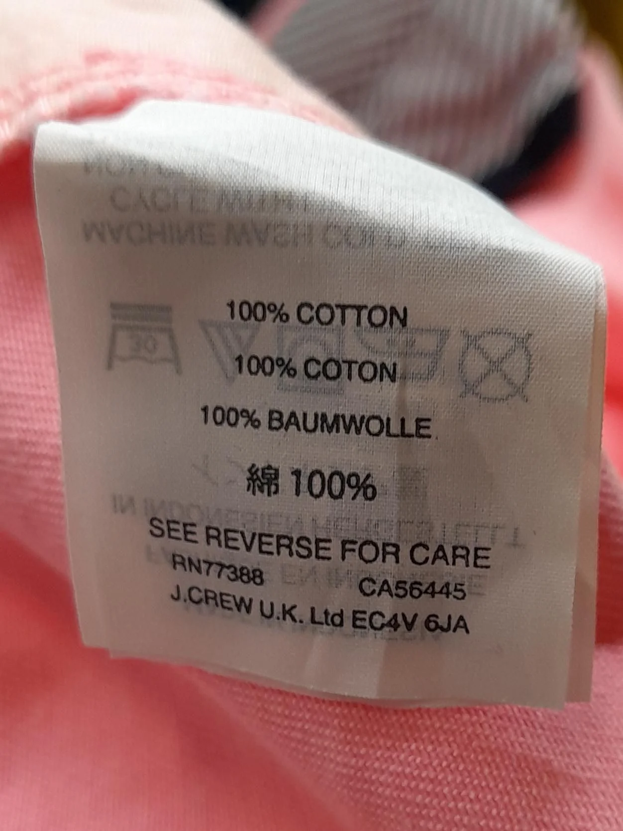 J. Crew Women's Shorts UK 4 Pink 100% Cotton Mom - Image 7
