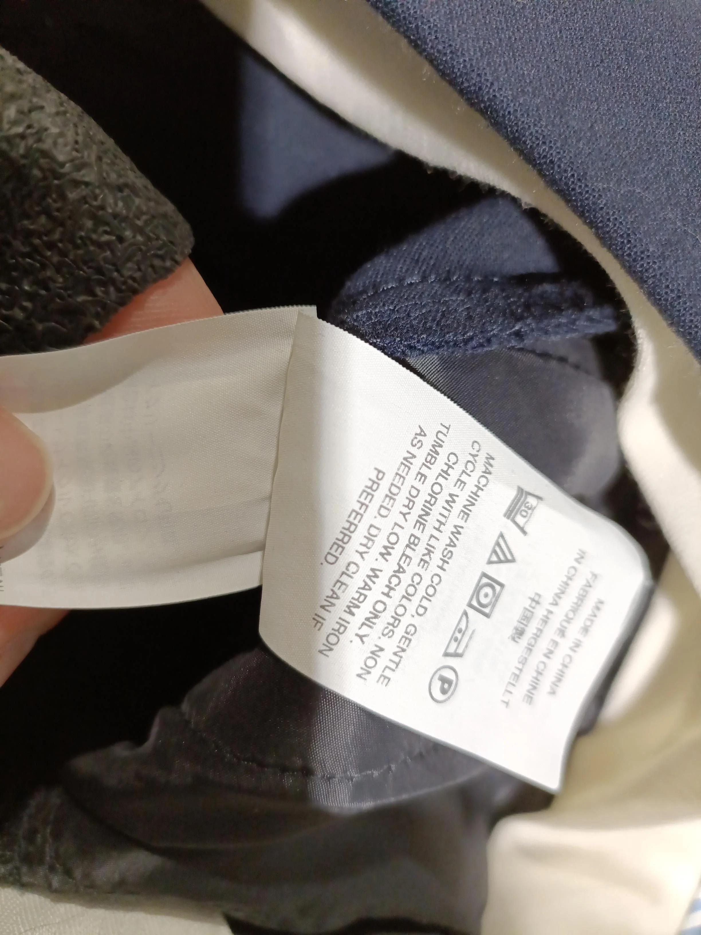 J. Crew Women's Suit Trousers UK 4 Blue 100% Other Straight Dress Pants - Image 7